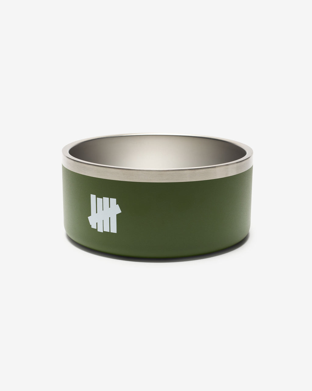 UNDEFEATED INSULATED DOG BOWL - OLIVE