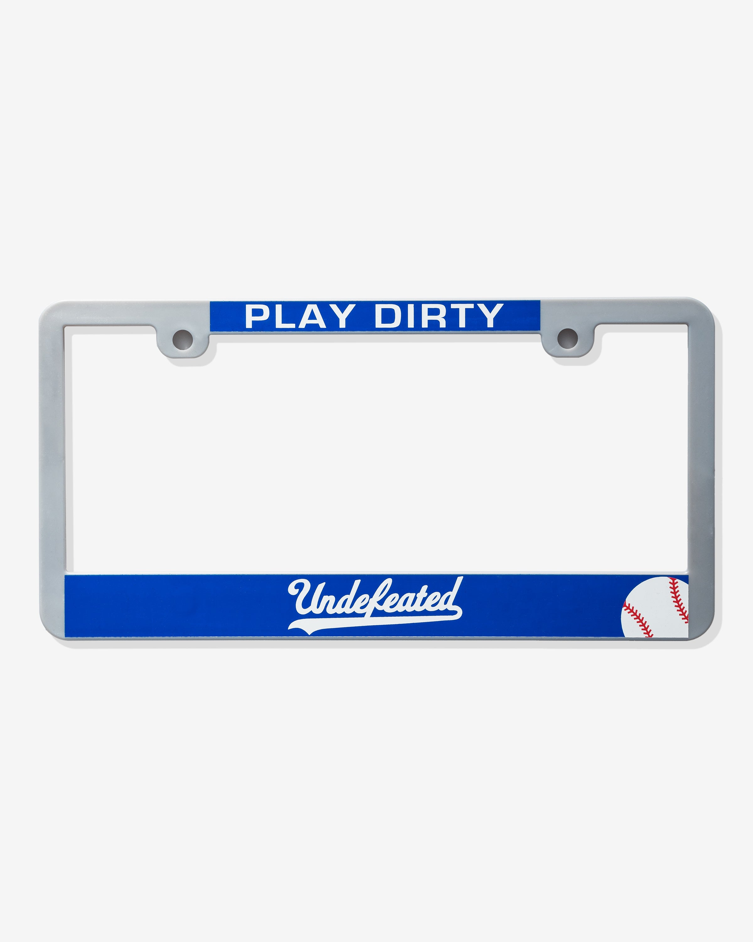 UNDEFEATED LICENSE PLATE - MULTI