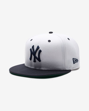 New Era New York Yankees Arched Navy 9Fifty A Frame Trucker Snapback Hat | UN007283 New Era New York Yankees Arched Navy 9Fifty A Frame Trucker Snapback Hat | UN007283