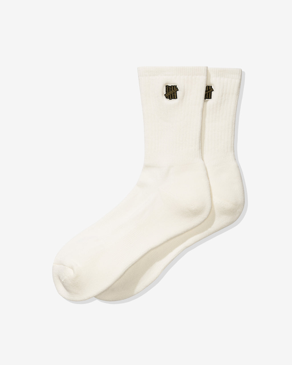 UNDEFEATED PREMIUM ICON CREW SOCK - OFF WHITE