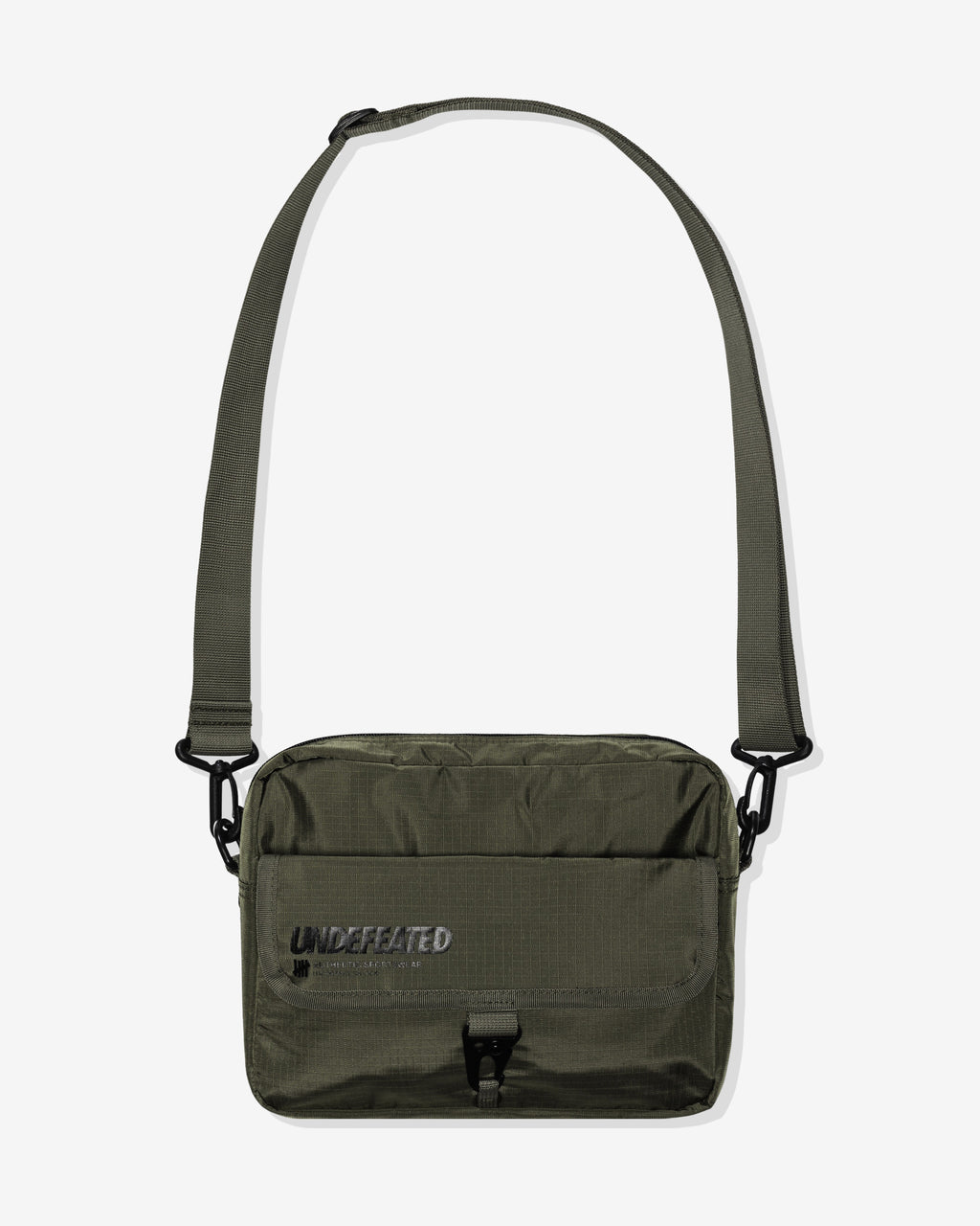 UNDEFEATED RIPSTOP SHOULDER BAG - OLIVE