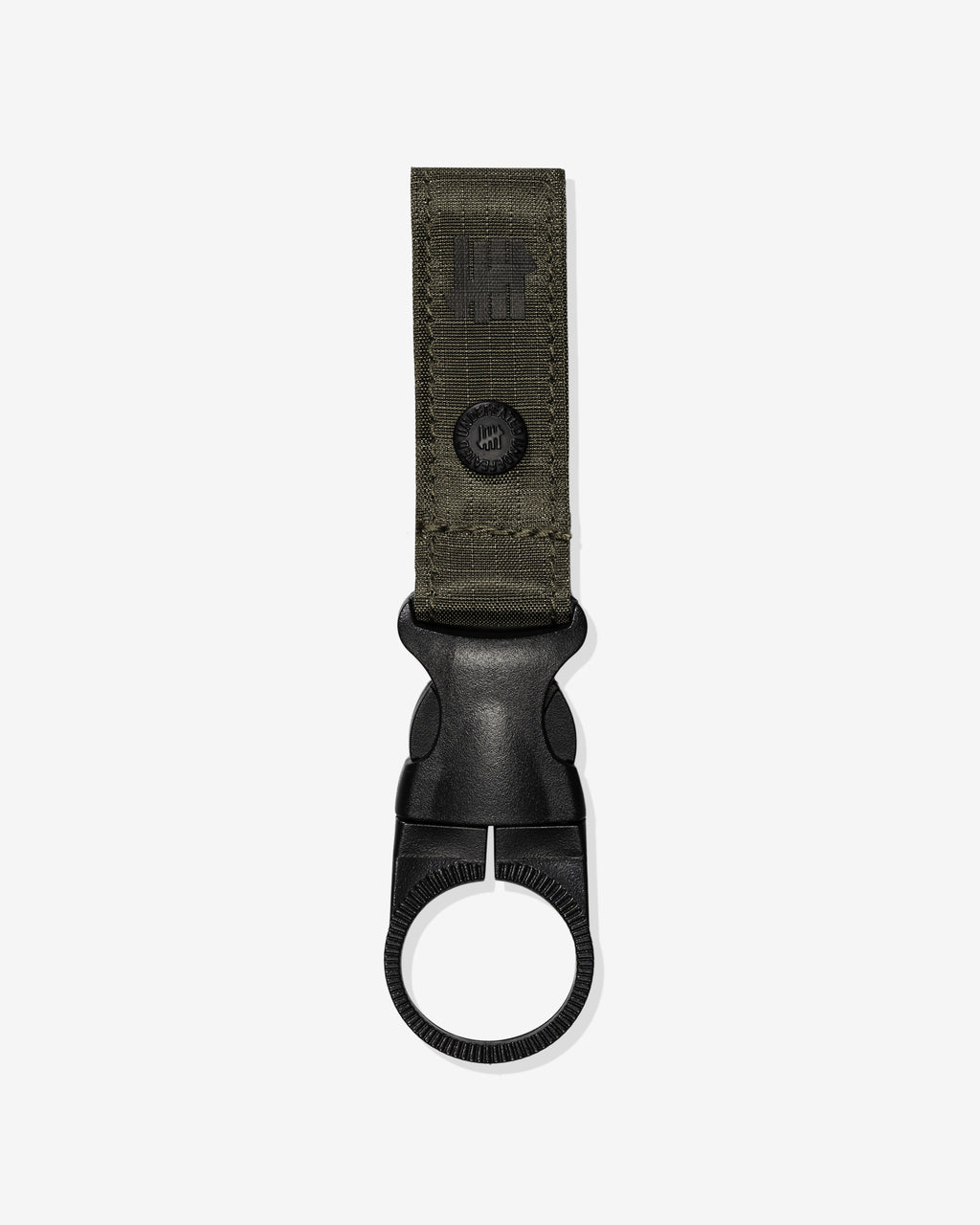 UNDEFEATED RIPSTOP WATER BOTTLE STRAP KEYCHAIN - OLIVE