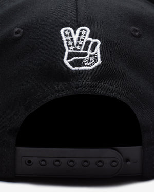 UNDEFEATED X TROY LEE DESIGNS SNAPBACK - BLACK