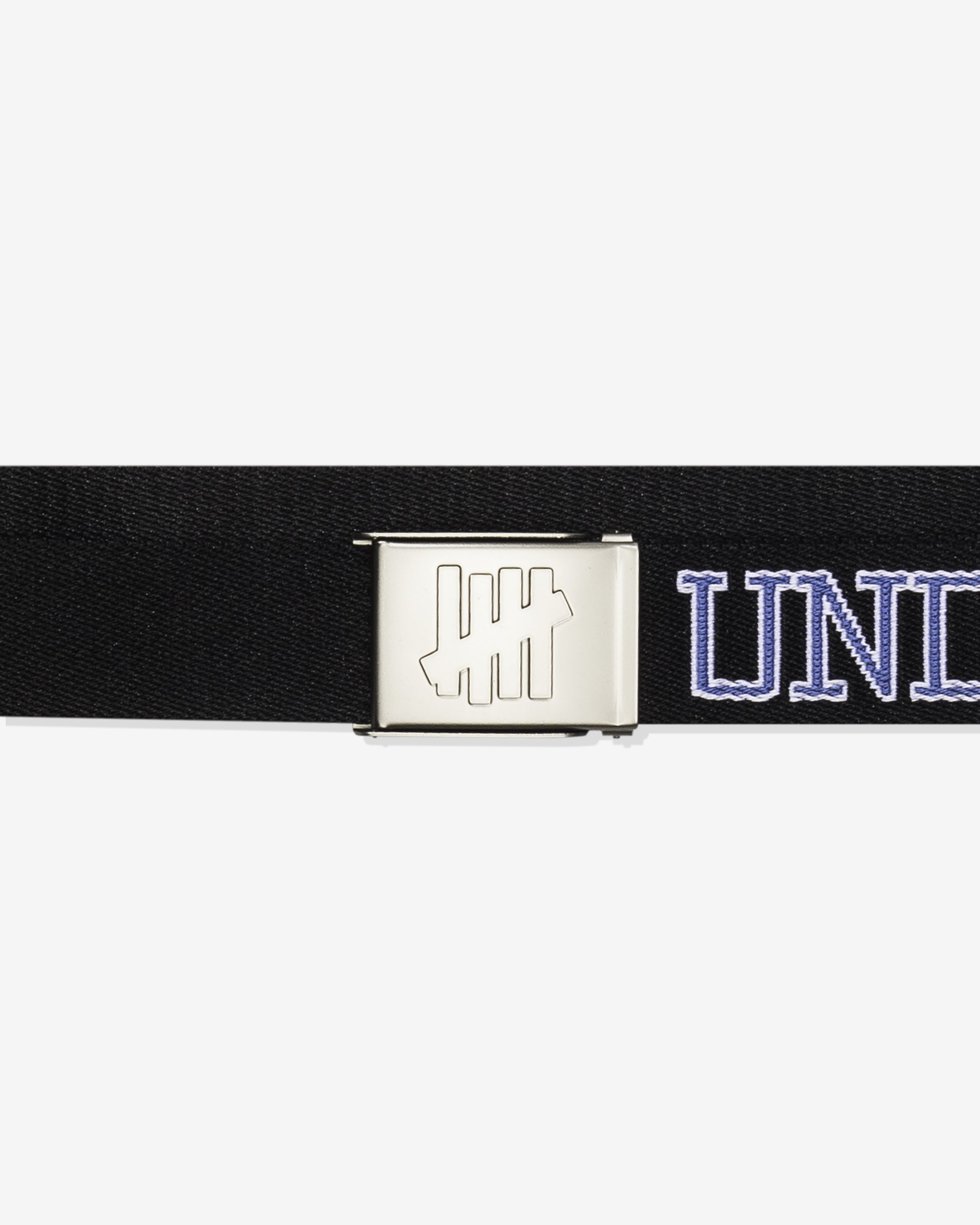UNDEFEATED WEBBING BELT - BLACK