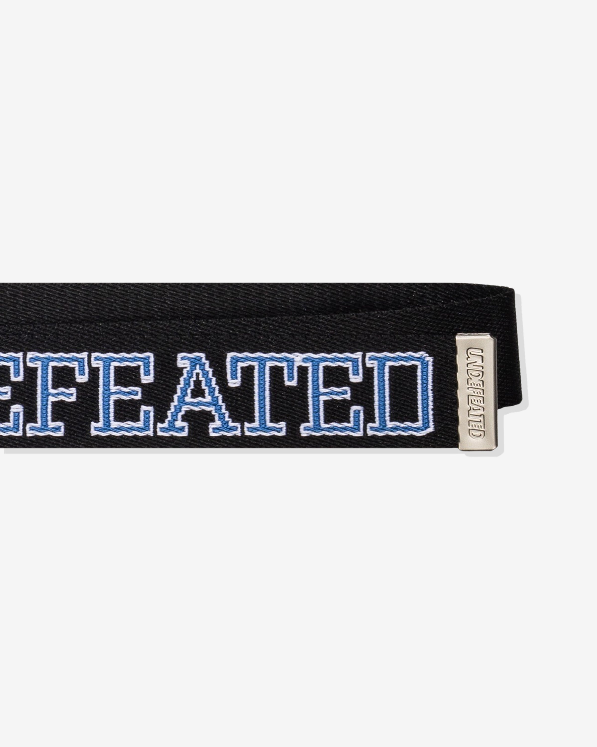 UNDEFEATED WEBBING BELT - BLACK