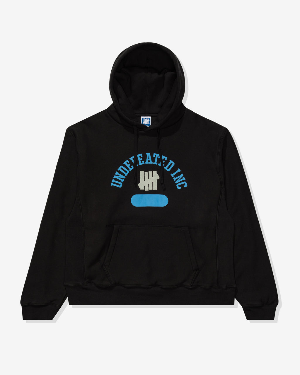 UNDEFEATED 2-PLY PULLOVER HOOD - BLACK