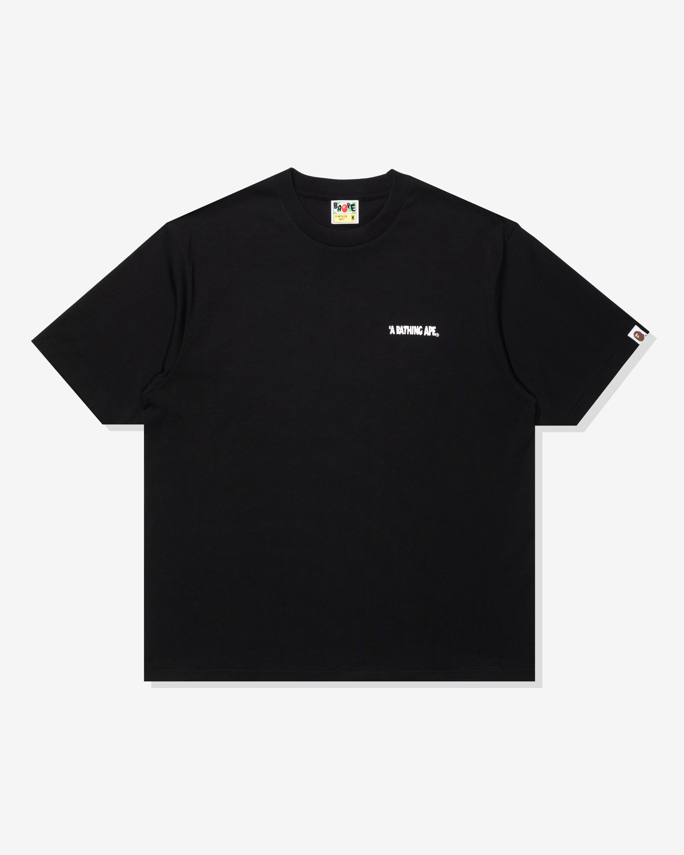 BAPE SHARK SHIJIN A BATHING APE LOGO TEE - BLACK – Undefeated