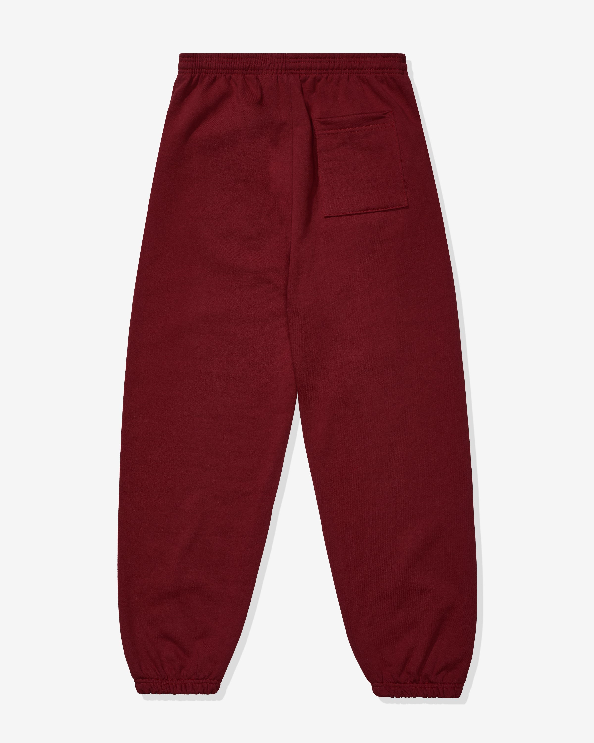 UACTP STENCIL GYM SWEATPANT - BURGUNDY