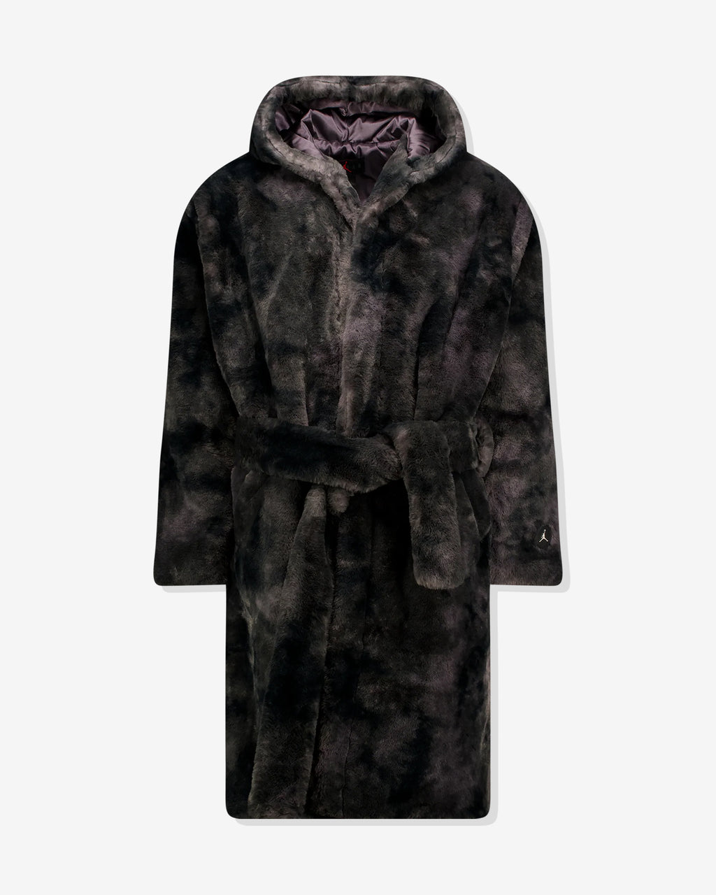 JORDAN AJ FUR ROBE - THUNDERGREY - JORDAN AJ FUR ROBE - THUNDERGREY