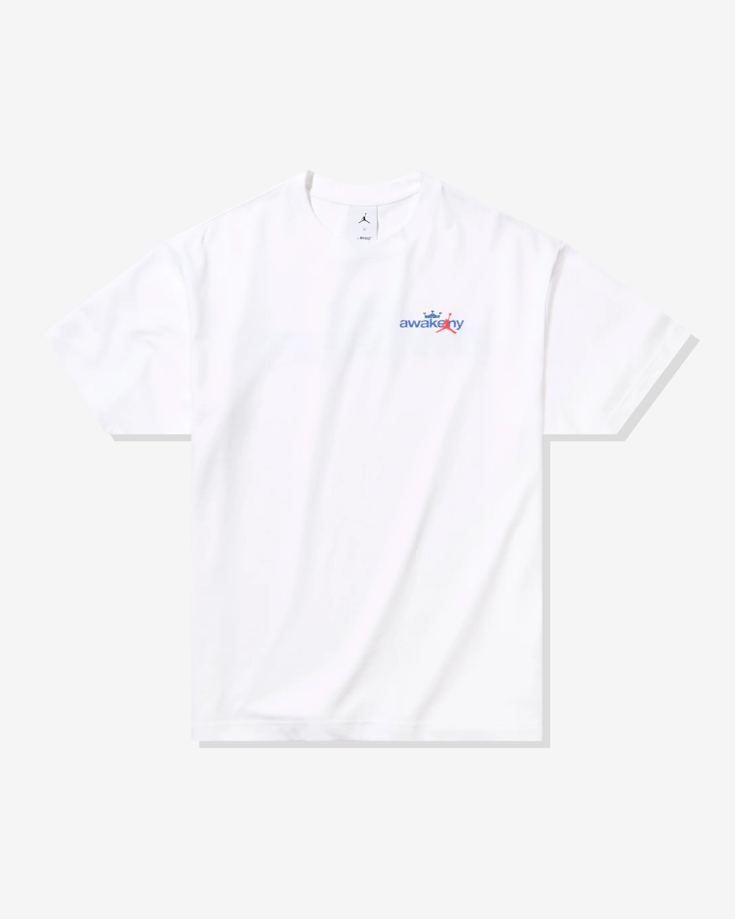 JORDAN X AWAKE NY TEE - WHITE/ LIGHT BLUE – Undefeated