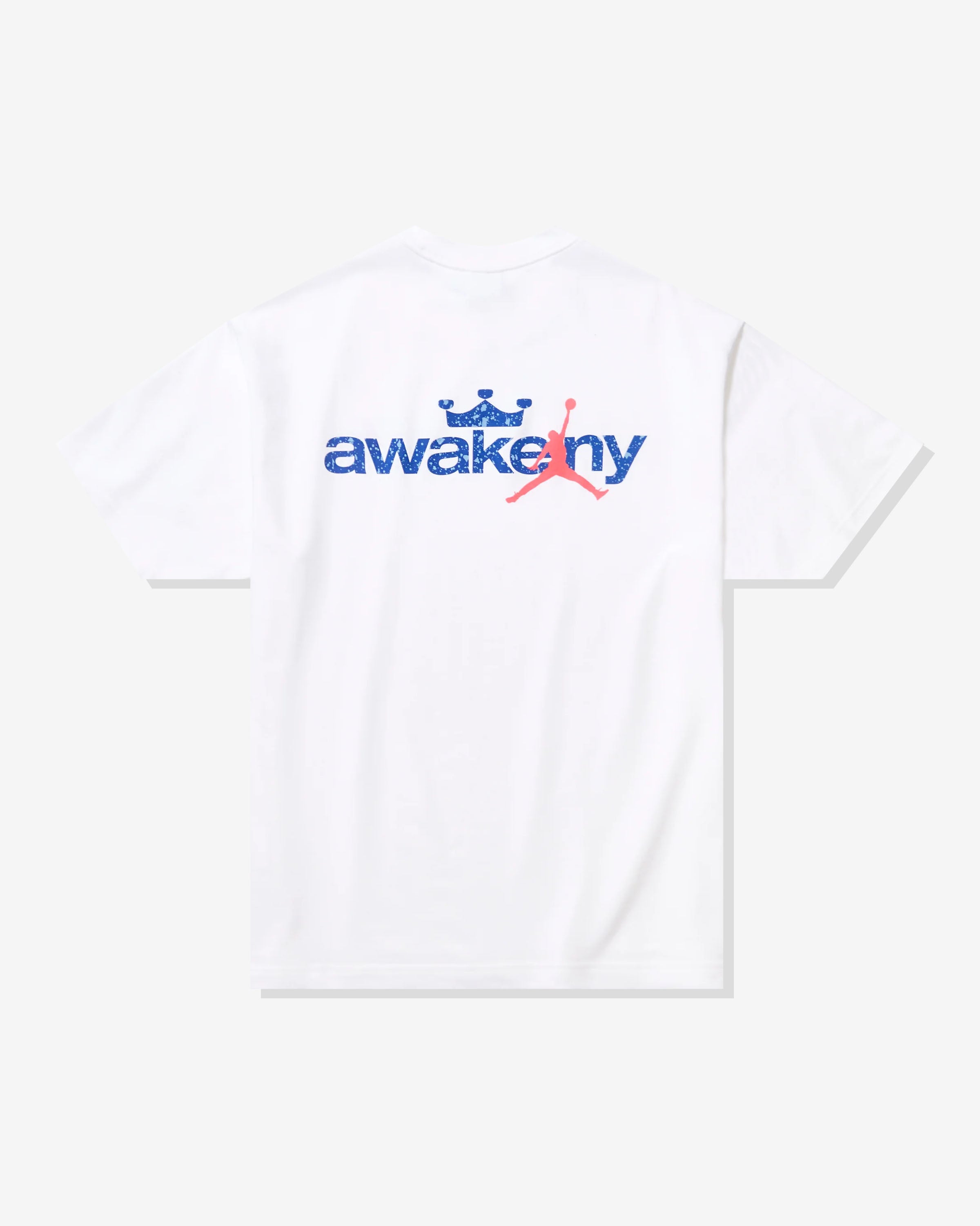 アイドル yordan JORDAN X AWAKE NY TEE - WHITE/ LIGHT BLUE – Undefeated
