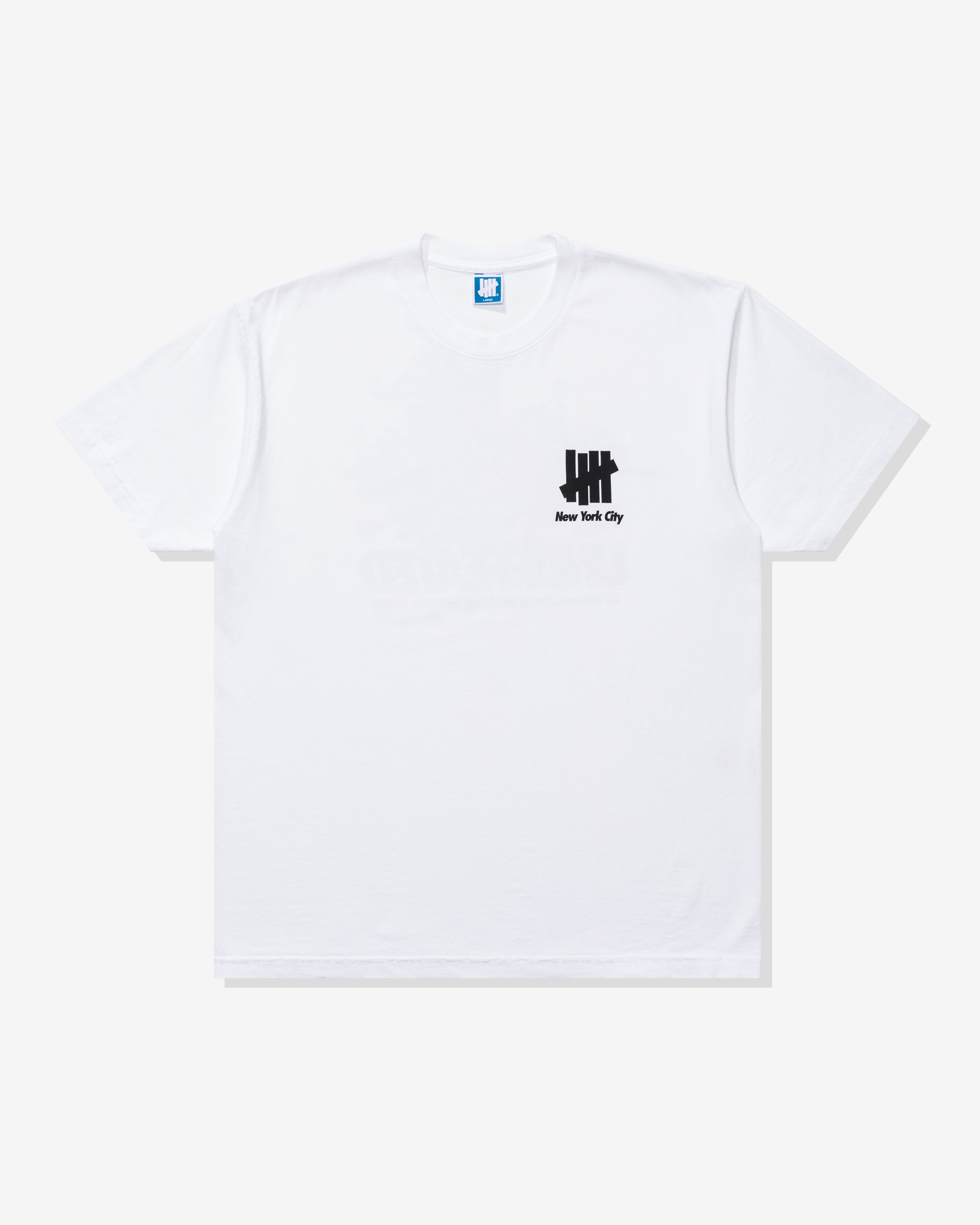 UNDEFEATED NYFC COLLAGE S/S TEE - WHITE