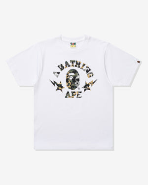 BAPE 1ST CAMO CRAZY STA COLLEGE TEE