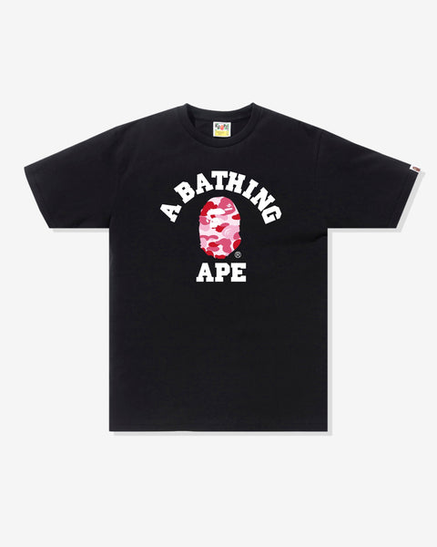 BAPE ABC CAMO COLLEGE TEE – Undefeated