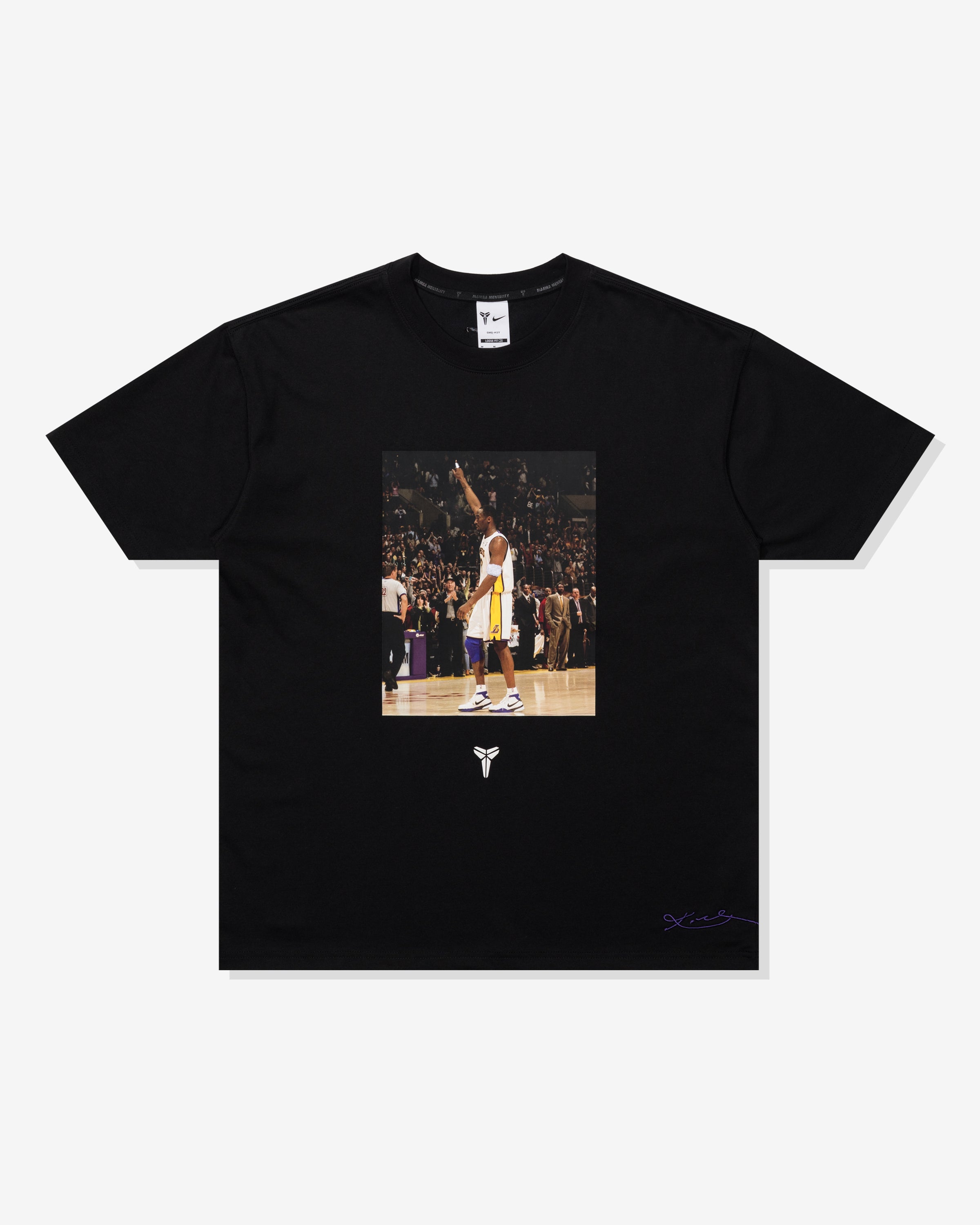 NIKE X KOBE BRYANT '81' MAX90 S/S TEE - BLACK – Undefeated