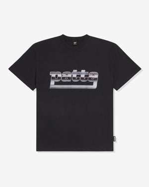 PATTA METAL T-SHIRT - BLACK