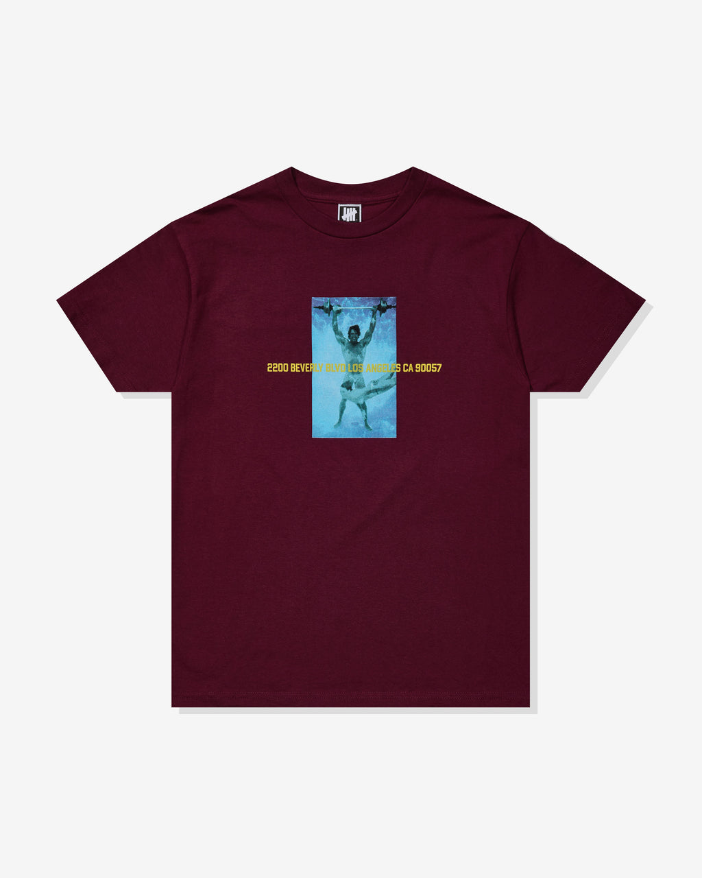 UACTP UNDERWATER S/S TEE - BURGUNDY
