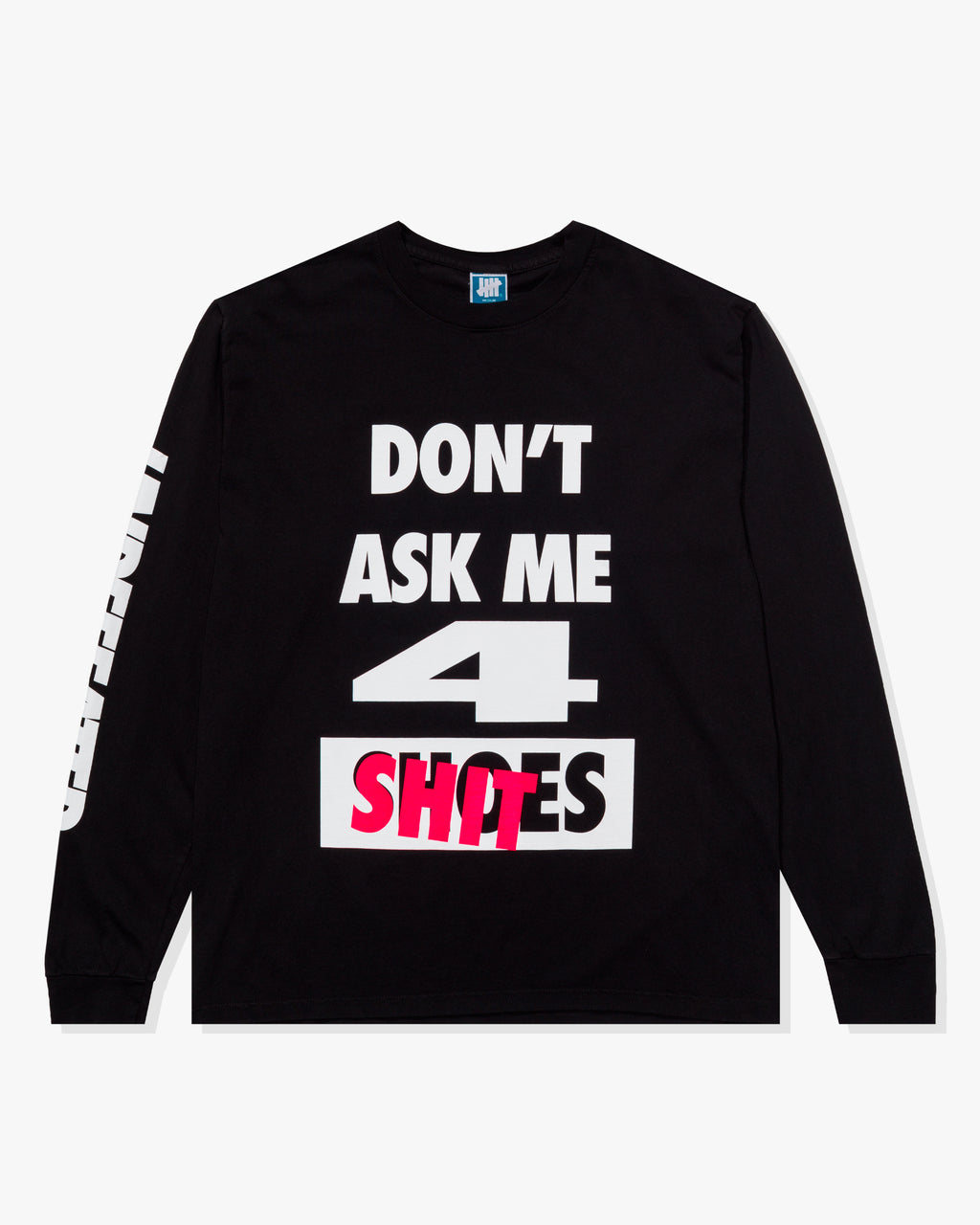 UNDEFEATED DON'T ASK L/S TEE - BLACK