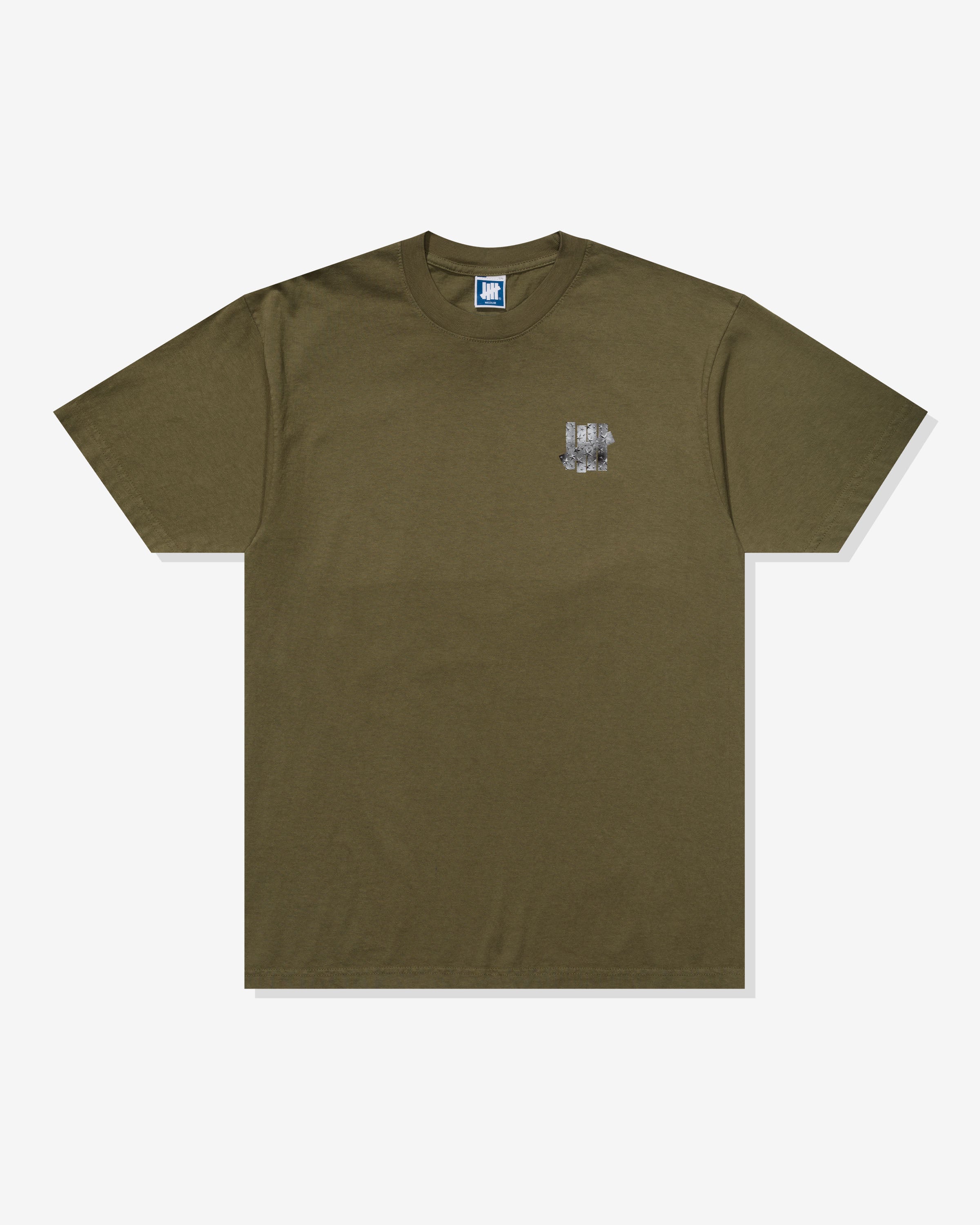 UNDEFEATED FOIL PHOTO ICON S/S TEE - OLIVE