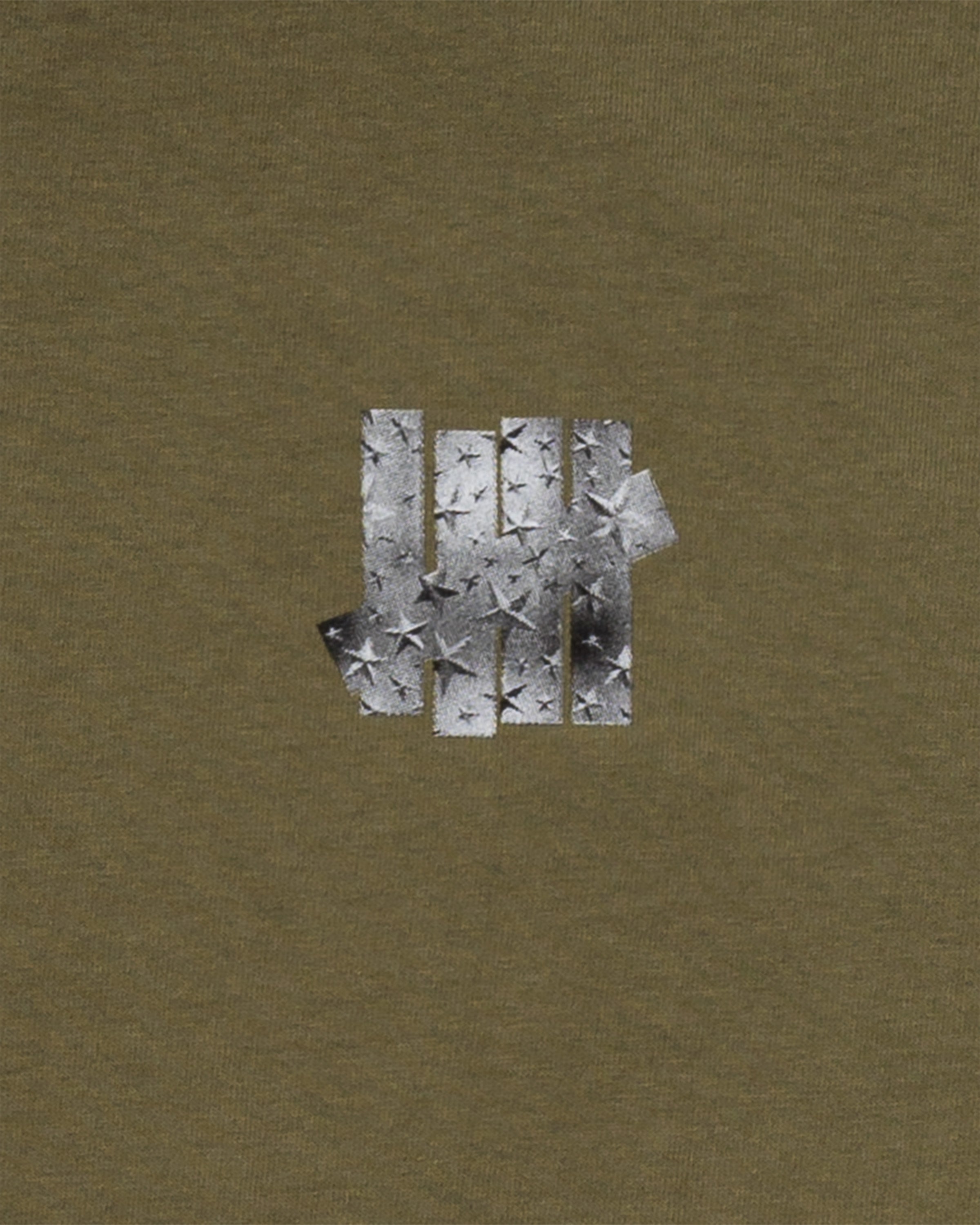UNDEFEATED FOIL PHOTO ICON S/S TEE - OLIVE