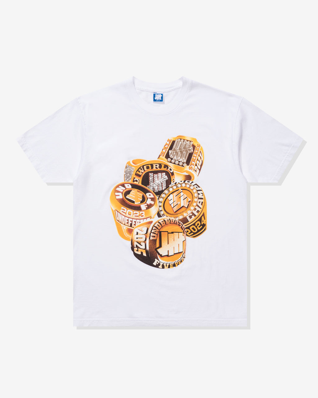 UNDEFEATED RINGS S/S TEE - WHITE