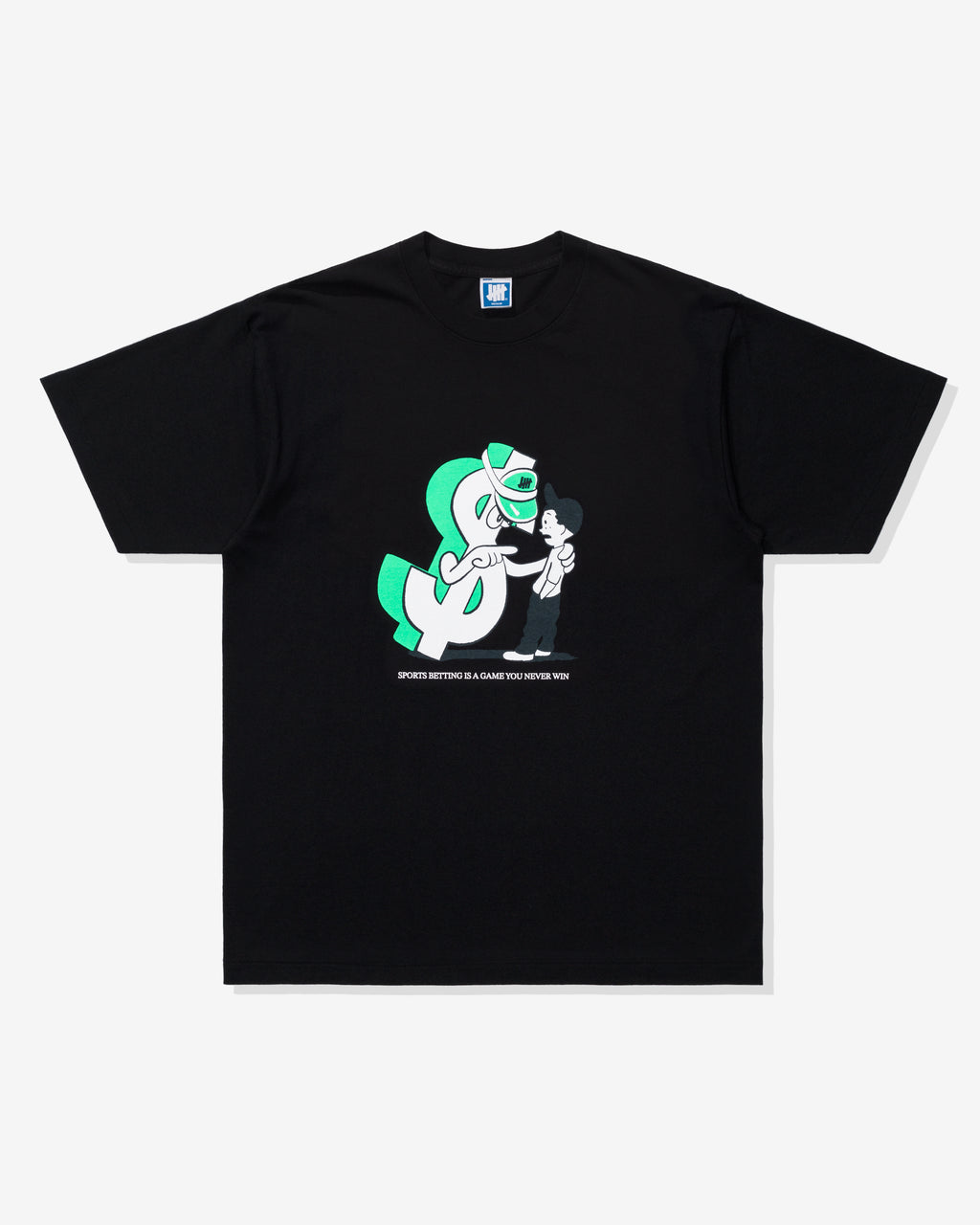 UNDEFEATED WAGER S/S TEE - BLACK