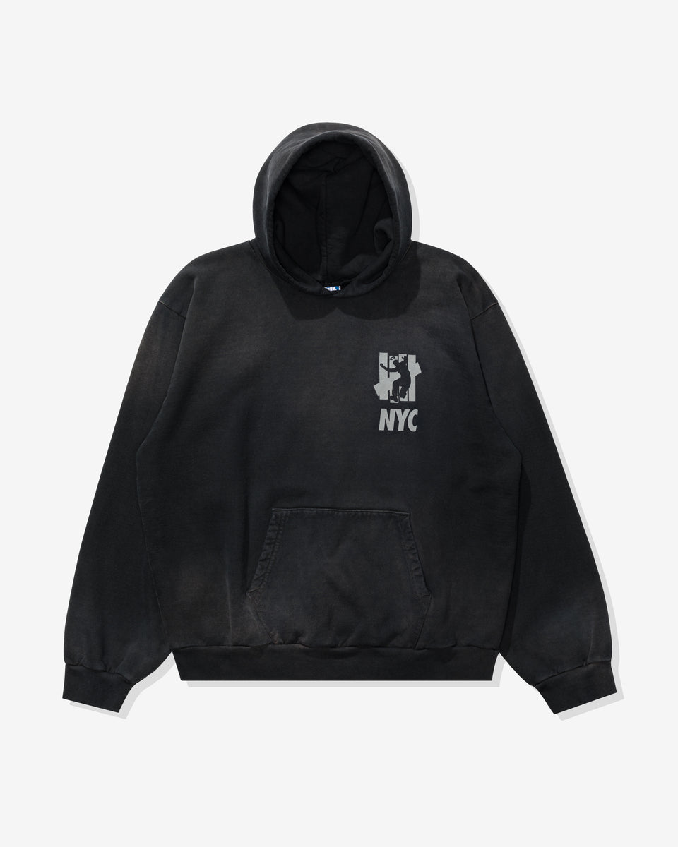 UNDEFEATED X UNION PELAN HOODIE - BLACK – Undefeated