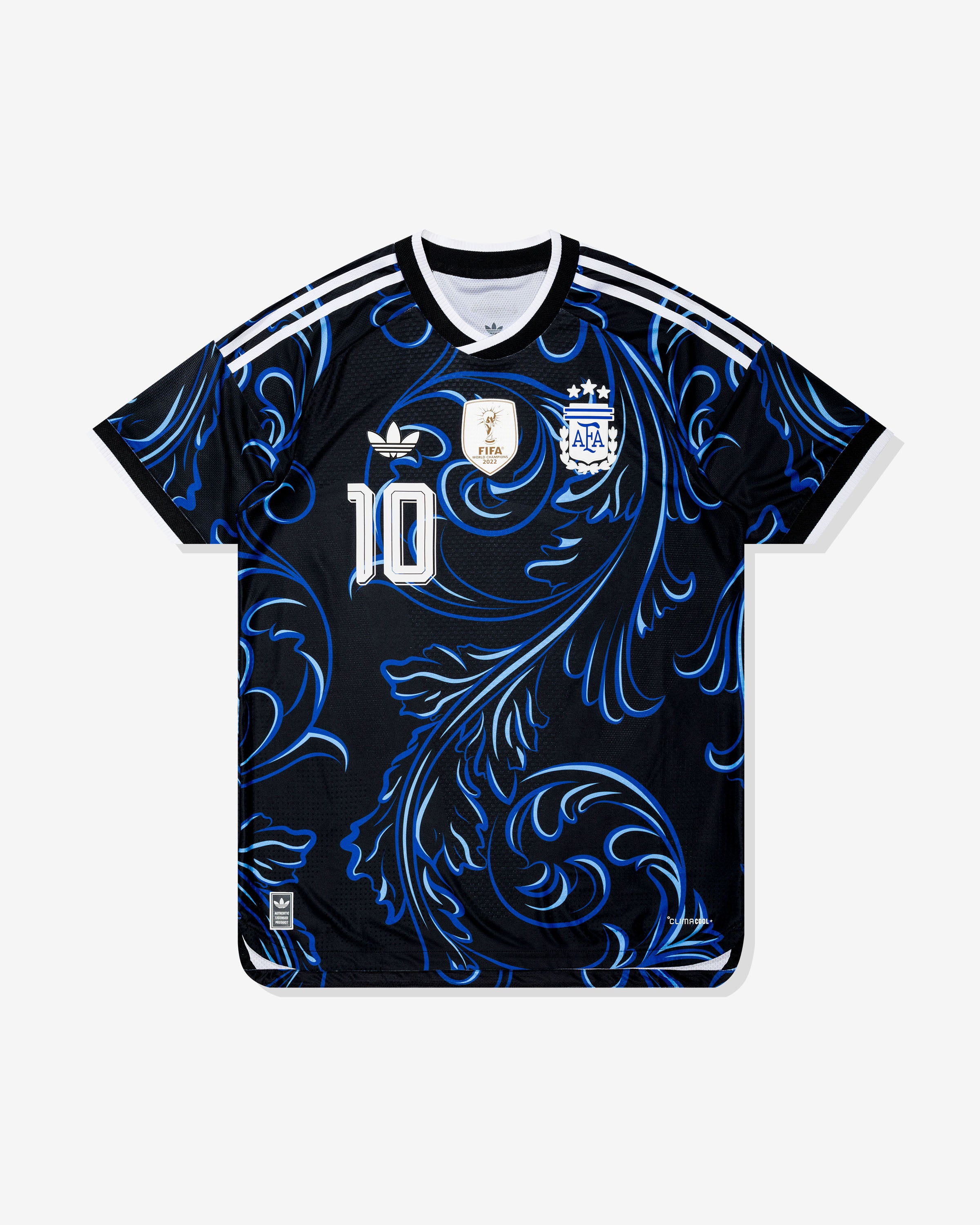 ADIDAS ARGENTIA 26 AWAY AUTHENTIC MESSI JERSEY - BLACK – Undefeated