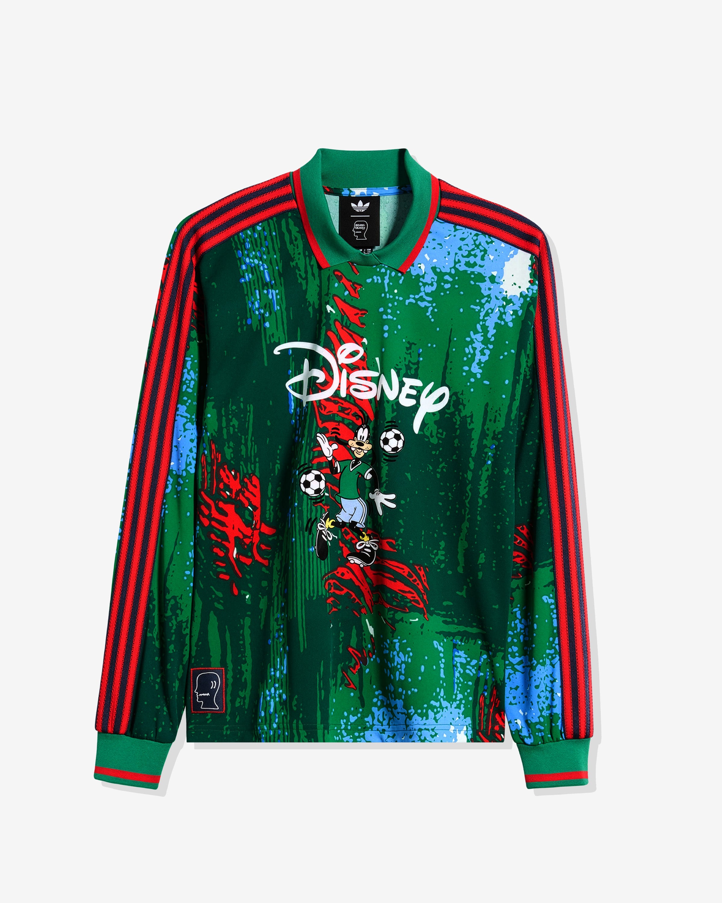 ADIDAS X BRAIN DEAD LS JERSEY - RED/ BGREEN/ BLUE – Undefeated