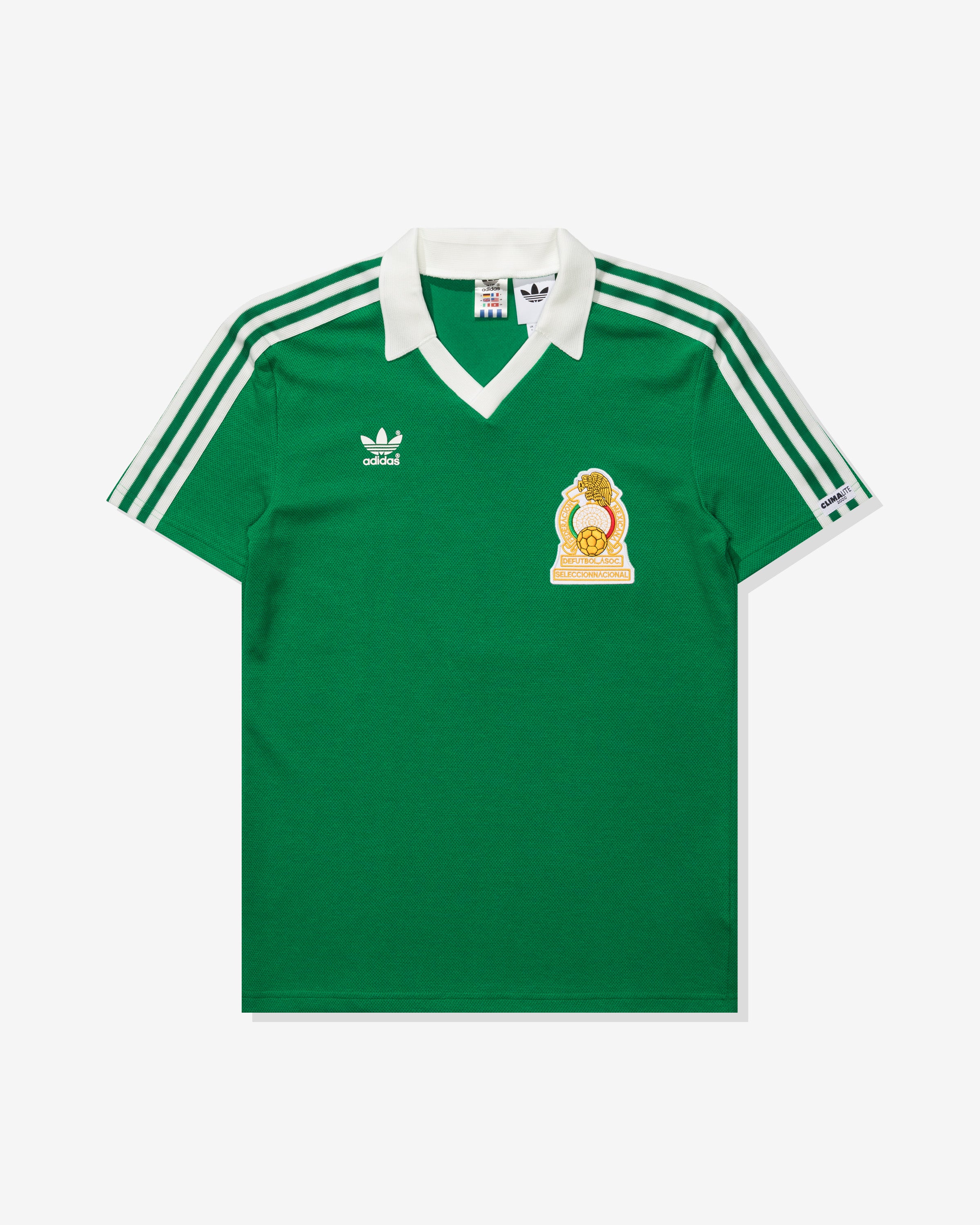 ADIDAS MEXICO HOME JERSEY 1986 - GREEN – Undefeated
