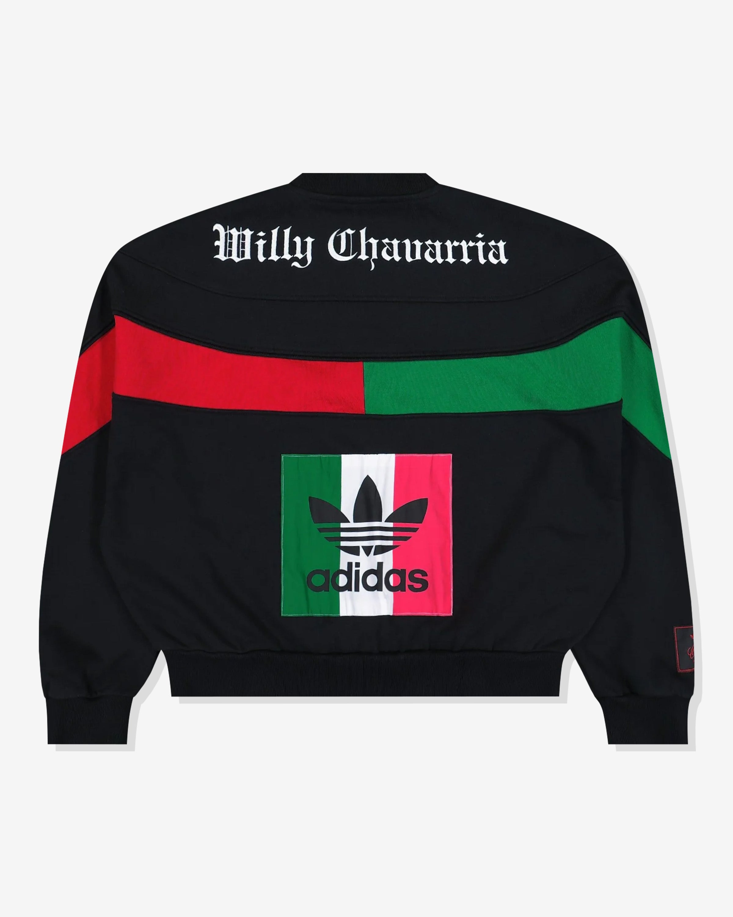 ADIDAS X WILLY CHAVARRIA BBALL CREWNECK - BLACK – Undefeated