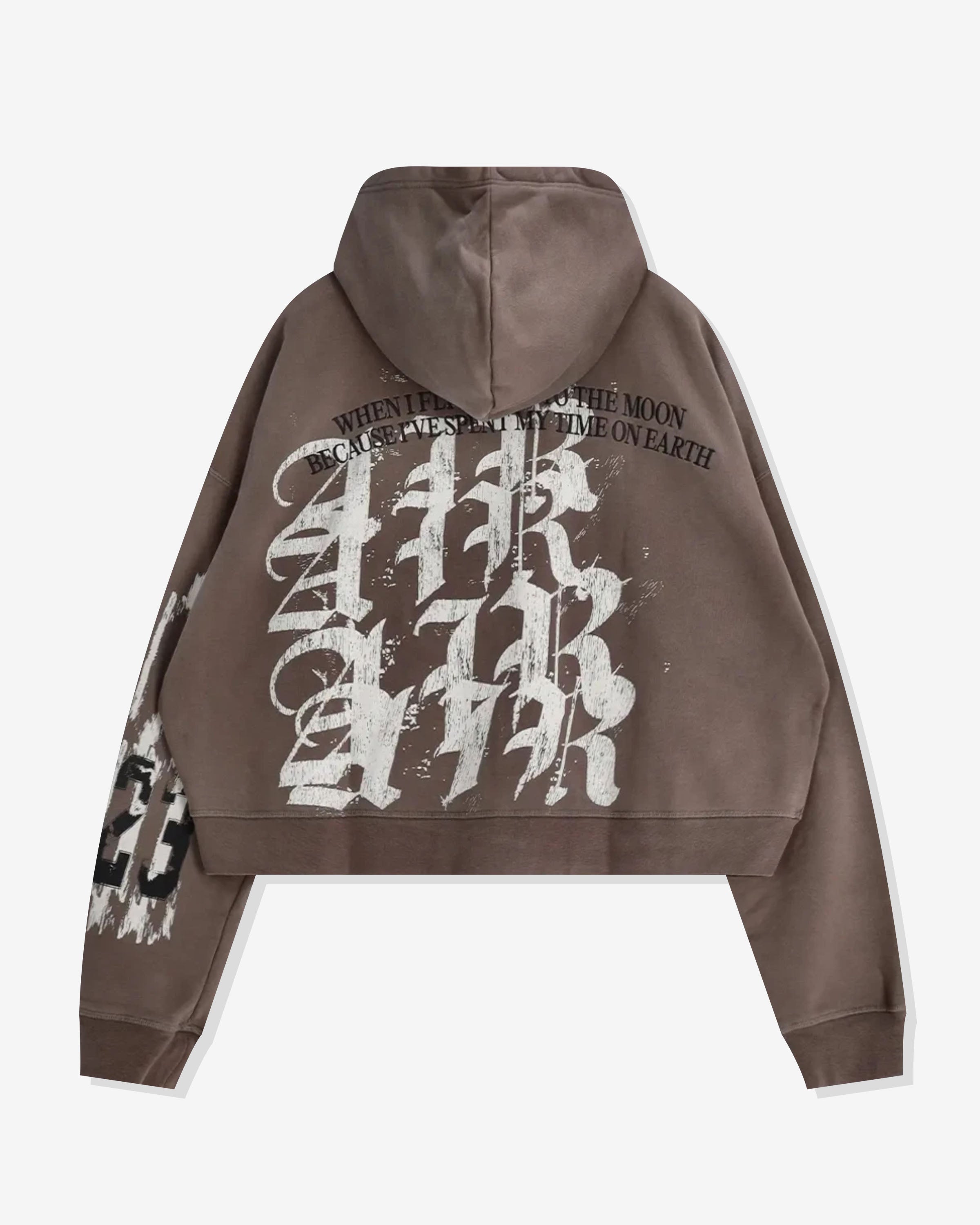 JORDAN CROPPED FULL-ZIP HOODIE - CAVE STONE – Undefeated