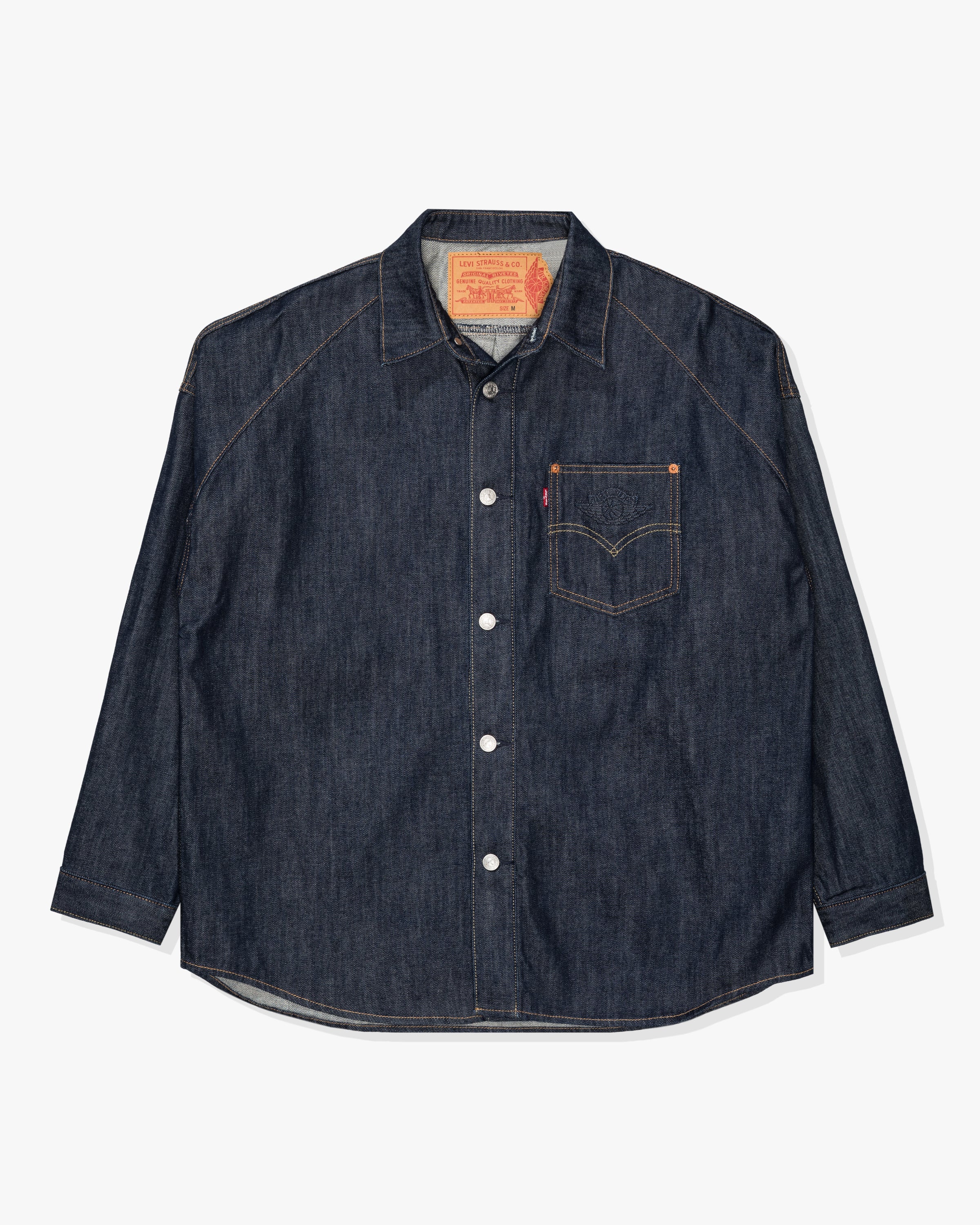 JORDAN X LEVI'S® OVERSHIRT JACKET - INDIGO – Undefeated