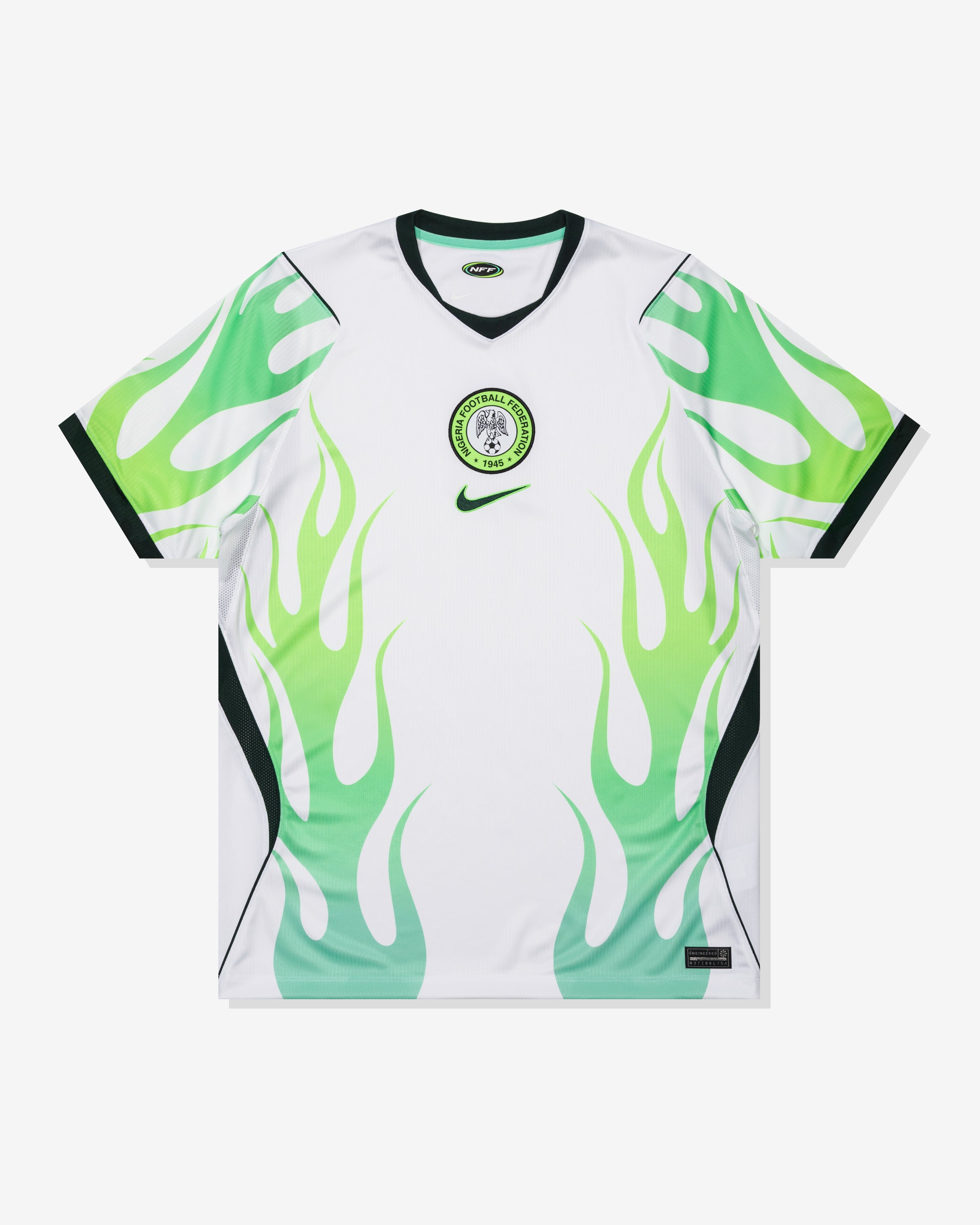 NIKE NIGERIA 2026 STADIUM AWAY JERSEY - WHITE/ GREEN GLOW – Undefeated