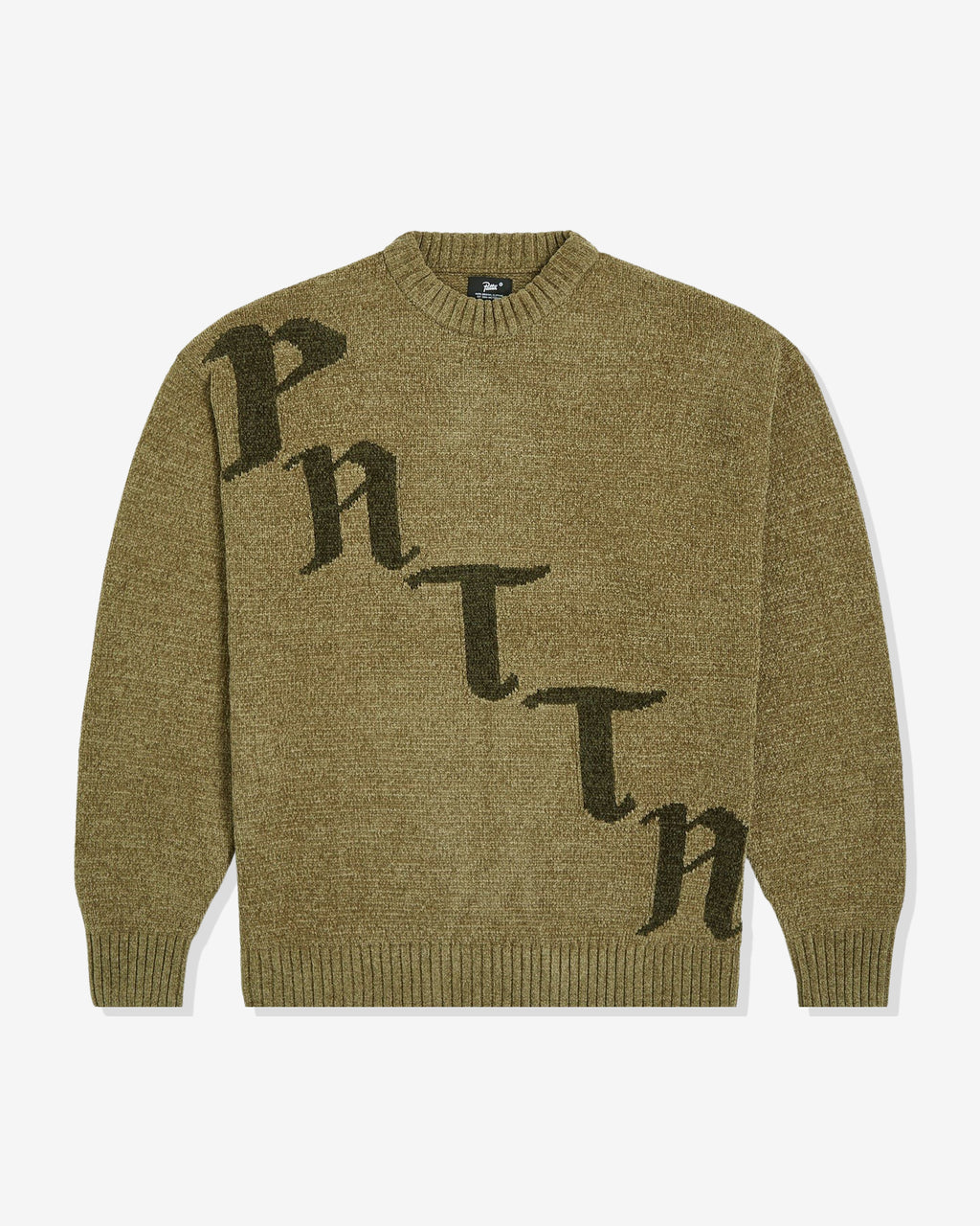 PATTA CHENILLE KNITTED SWEATER - SAGE