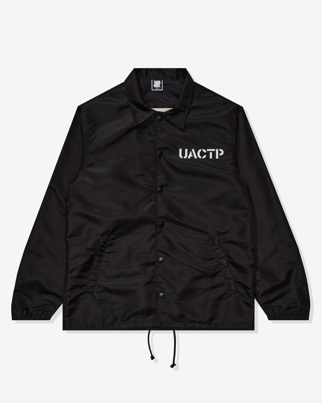 UACTP STENCIL COACHES JACKET - BLACK