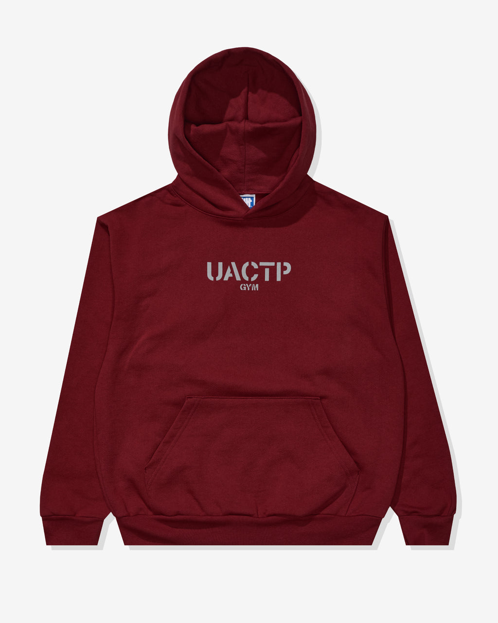 UACTP STENCIL GYM PULLOVER HOOD - BURGUNDY - UACTP STENCIL GYM PULLOVER HOOD - BURGUNDY