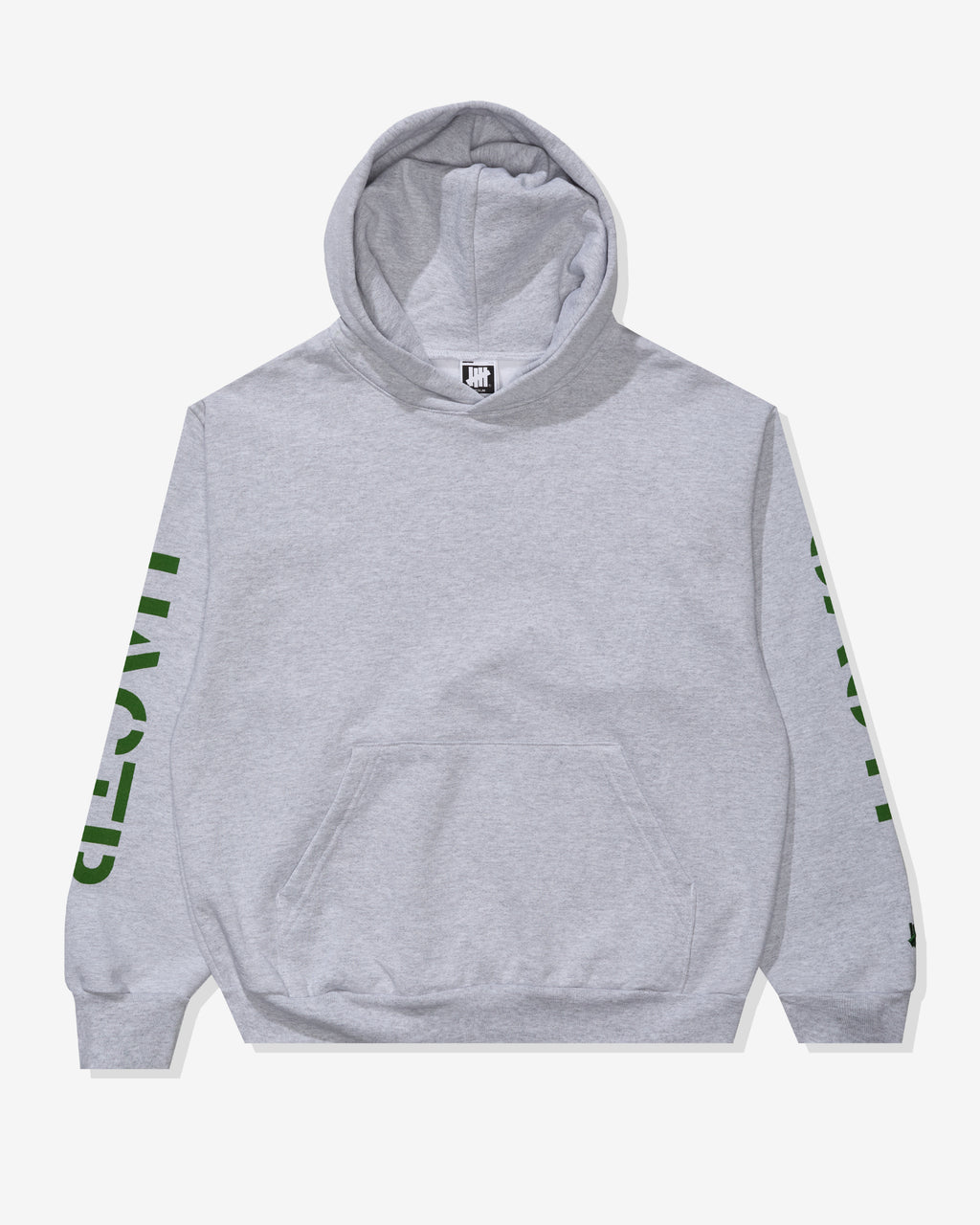 UACTP STENCIL PULLOVER HOOD - HEATHER GREY