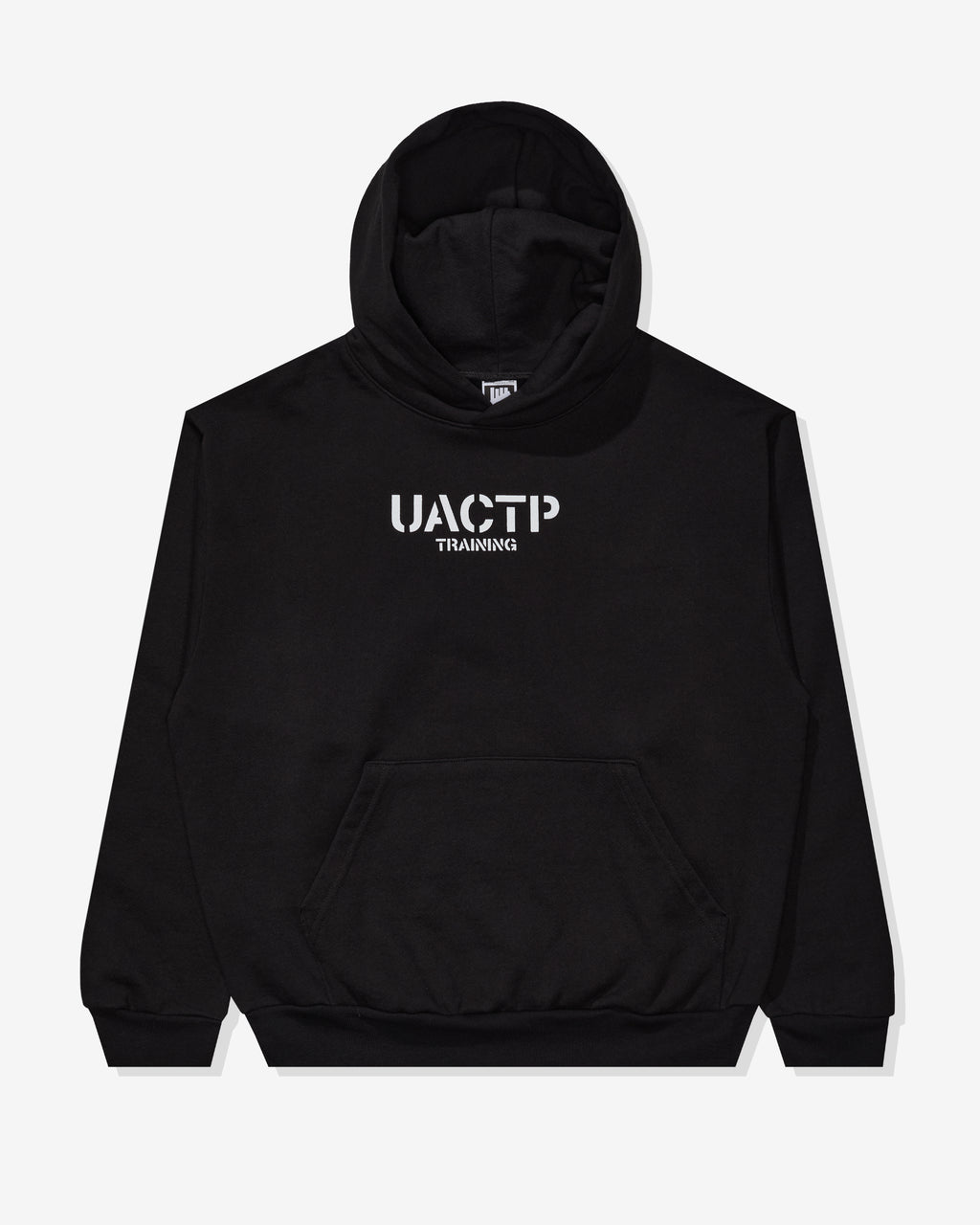 UACTP STENCIL TRAINING PULLOVER HOOD - BLACK - BLACK