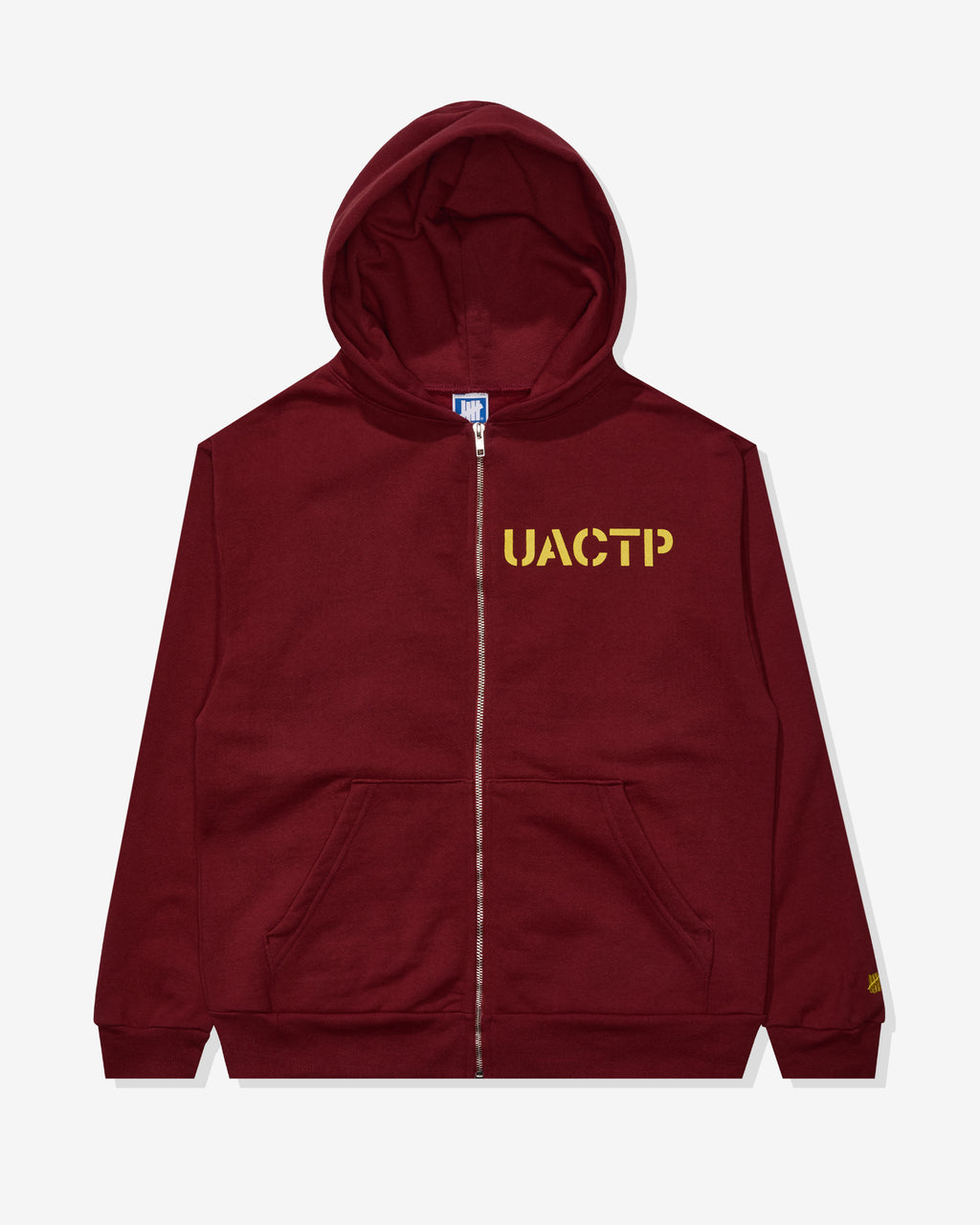 UACTP XXL ZIP HOOD - BURGUNDY