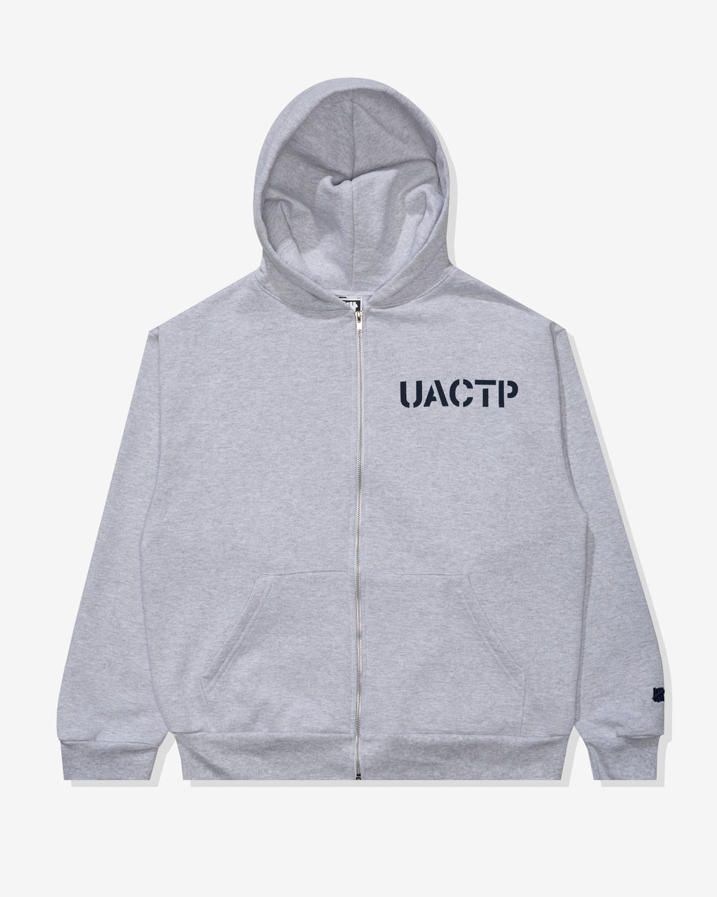 UACTP XXL ZIP HOOD - HEATHER GREY