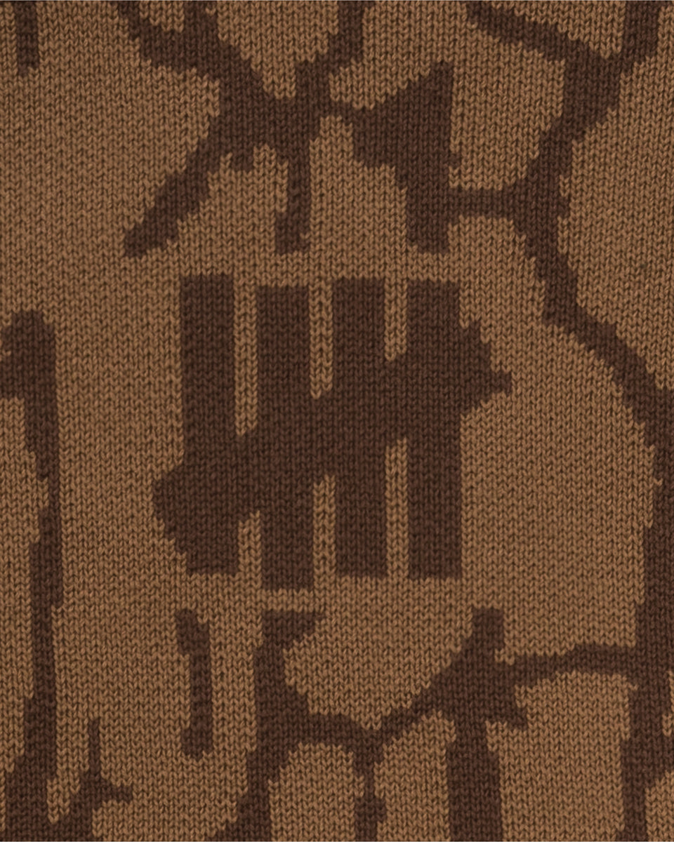 UNDEFEATED BARK CAMO SWEATER