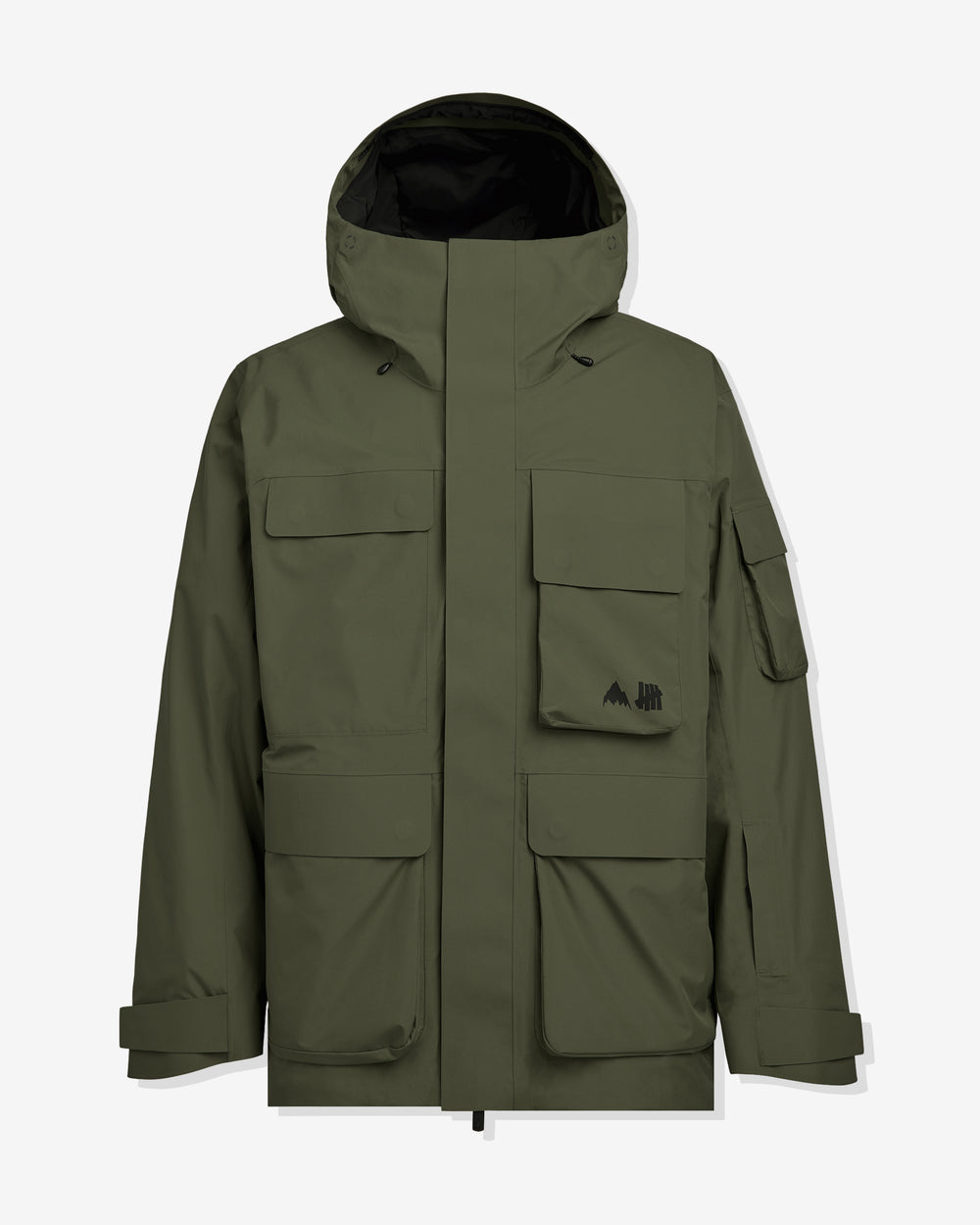 BURTON 　GORE-TEX セットアップ オリーブグリーン apparel_tops_undefeated_burton