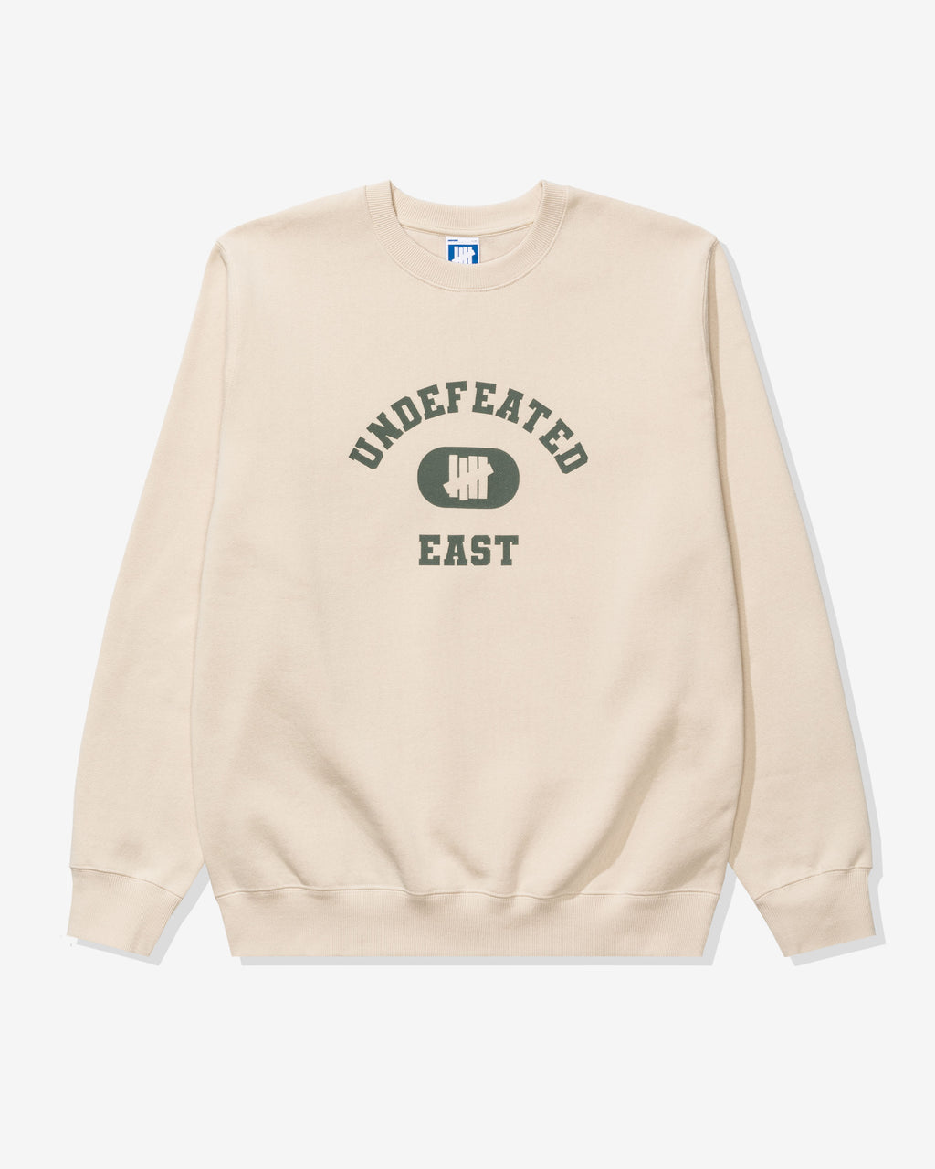 UNDEFEATED EAST CREWNECK - LIGHT BONE