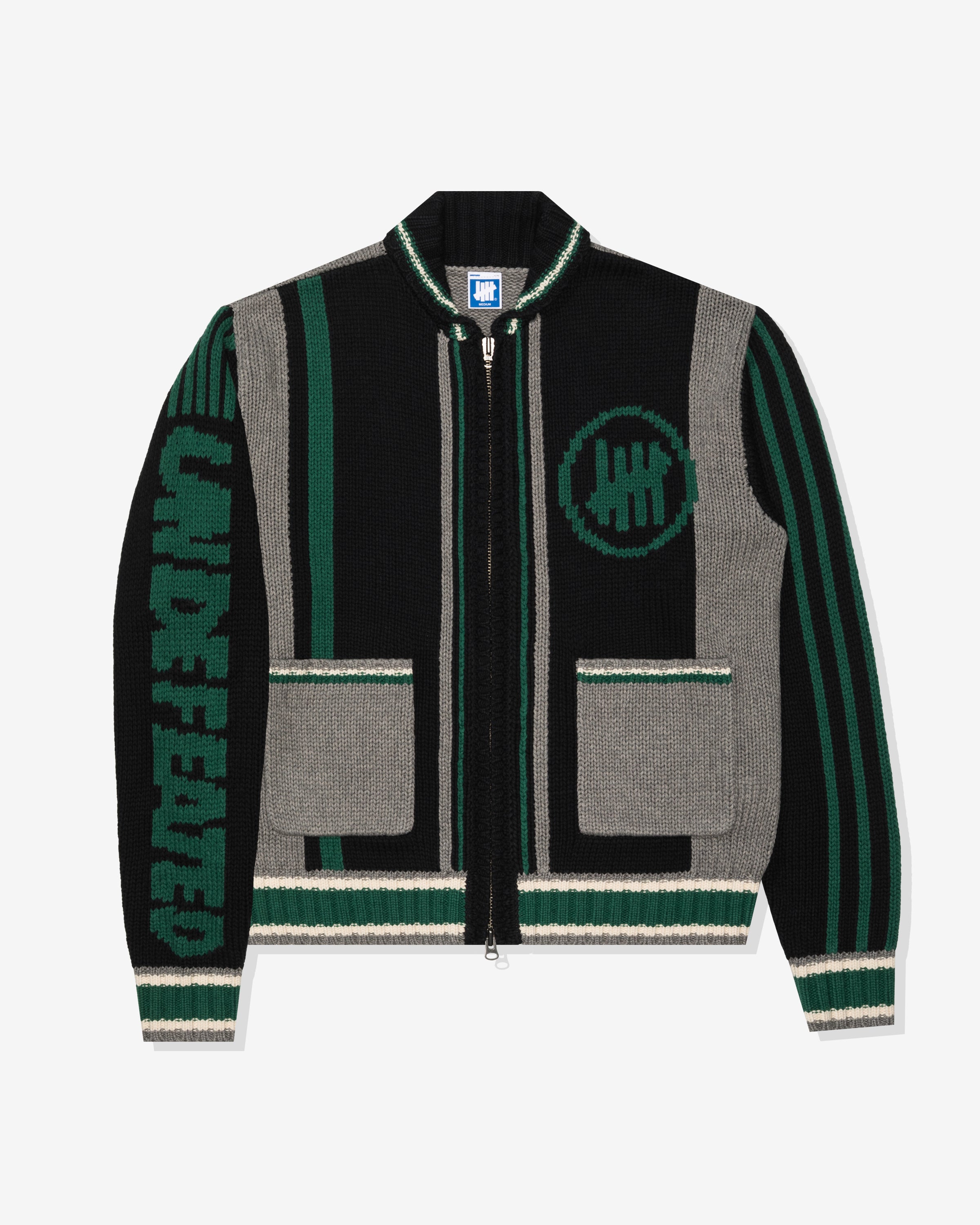 トップス YYPH low gauge knit cardigan jacket UNDEFEATED HEAVY GAUGE CARDIGAN – Undefeated