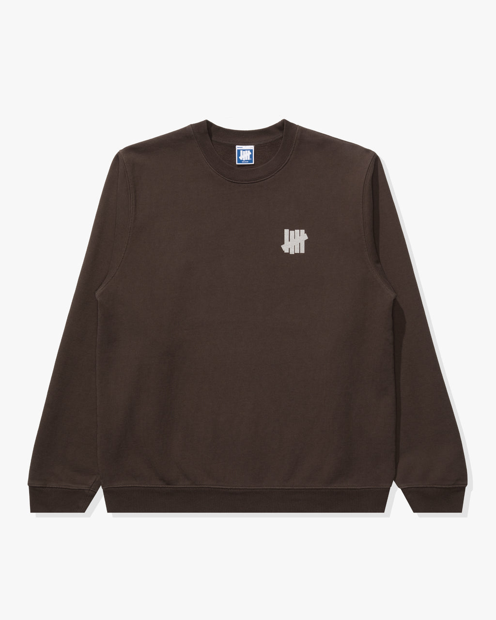UNDEFEATED ICON CREWNECK - DARK BROWN