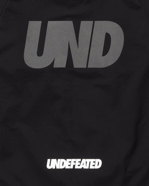 UNDEFEATED LIGHTWEIGHT WINDBREAKER - BLACK