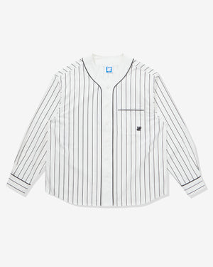 UNDEFEATED L/S BASEBALL JERSEY - OFF WHITE