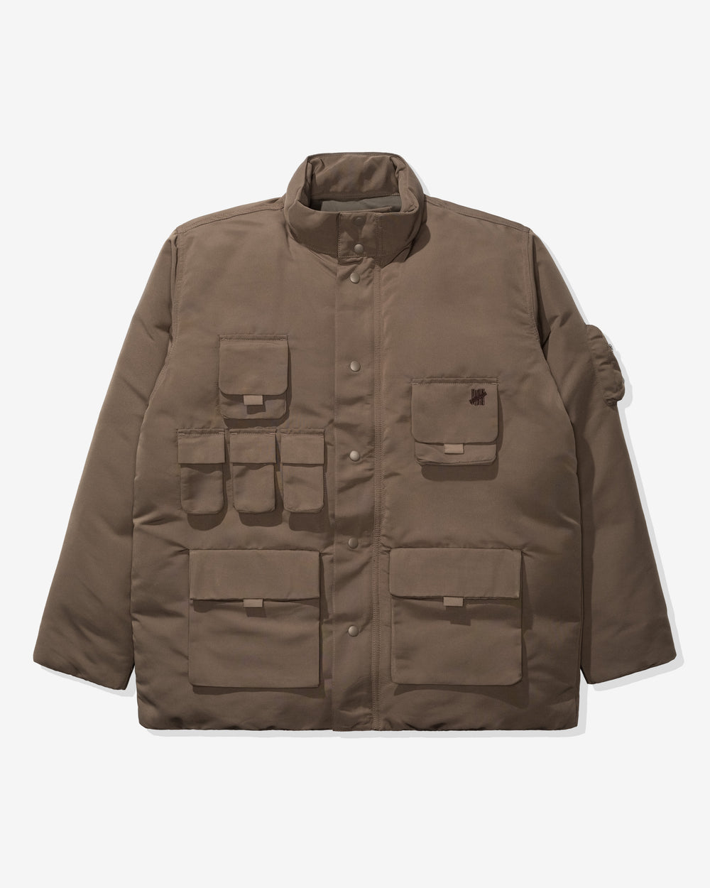 UNDEFEATED MULTI-POCKET DOWN JACKET - TAUPE / XS