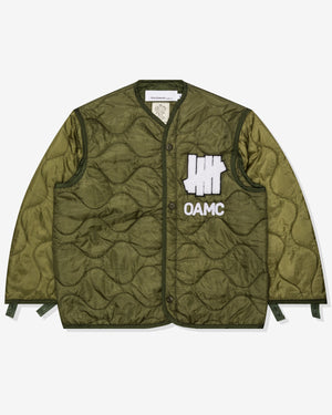 UNDEFEATED X OAMC PEACEMAKER LINER JACKET - OLIVE – Undefeated